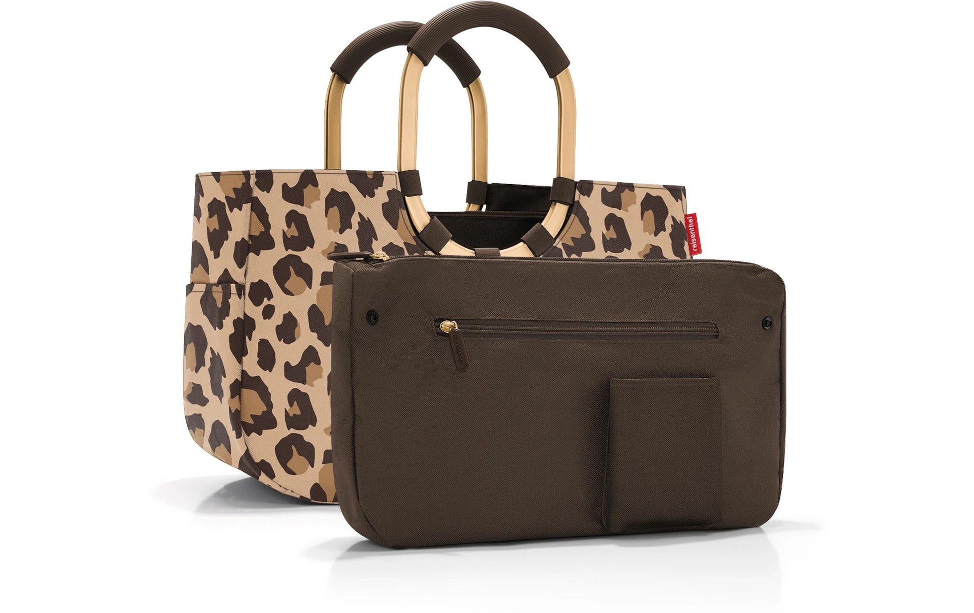 Reisenthel Stofftasche, Polyester, Motiv Leo Macchiato, 460×250×345 mm