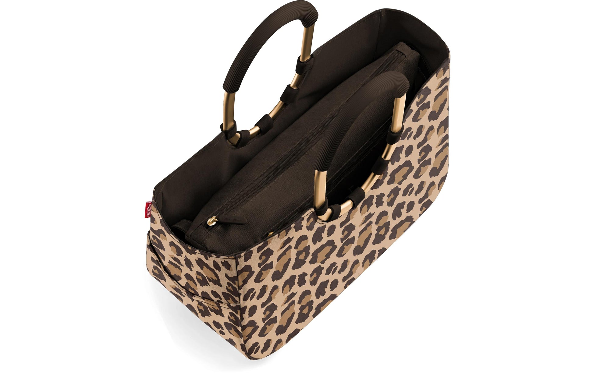 Reisenthel Stofftasche, Polyester, Motiv Leo Macchiato, 460×250×345 mm
