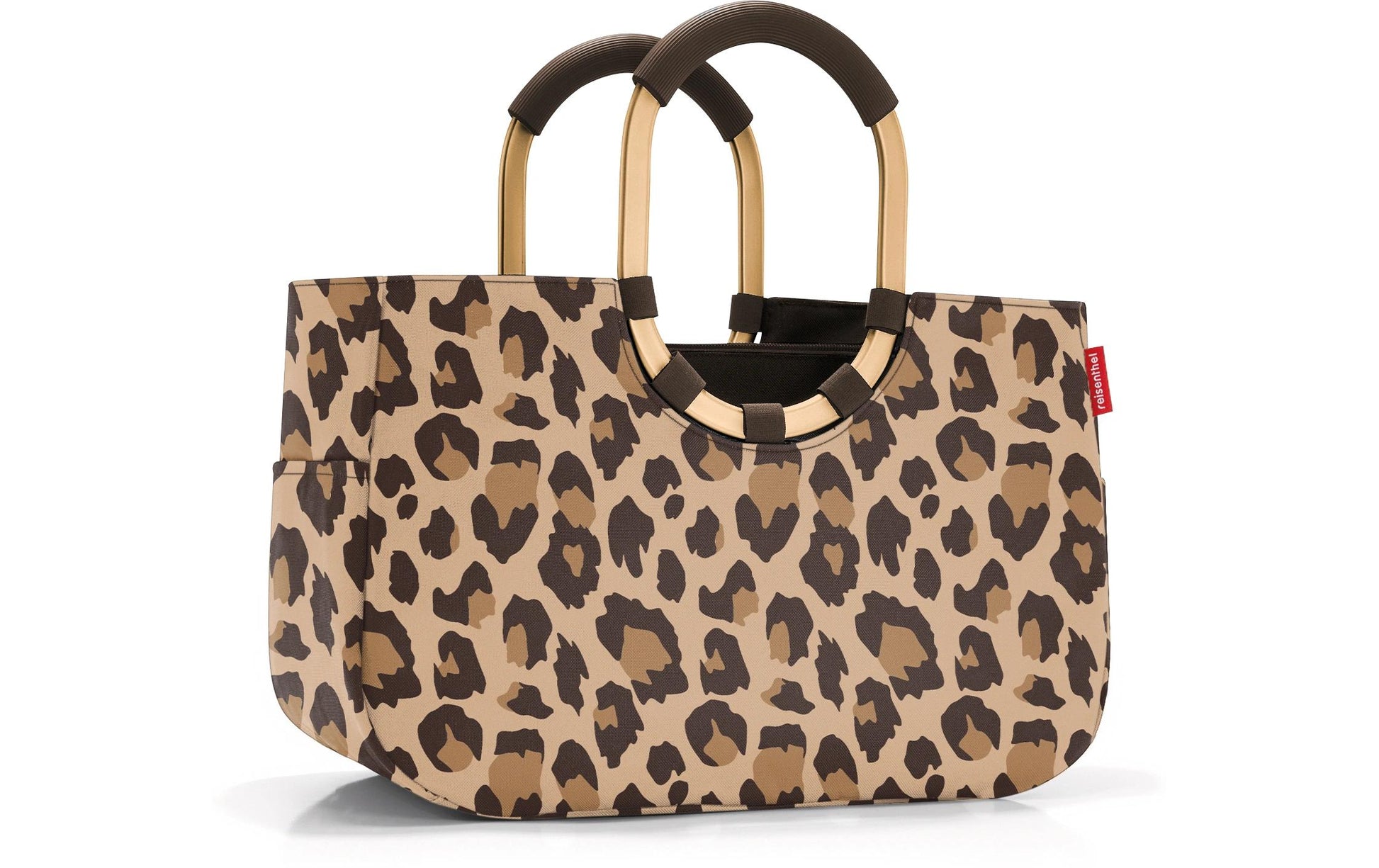 Reisenthel Stofftasche, Polyester, Motiv Leo Macchiato, 460×250×345 mm