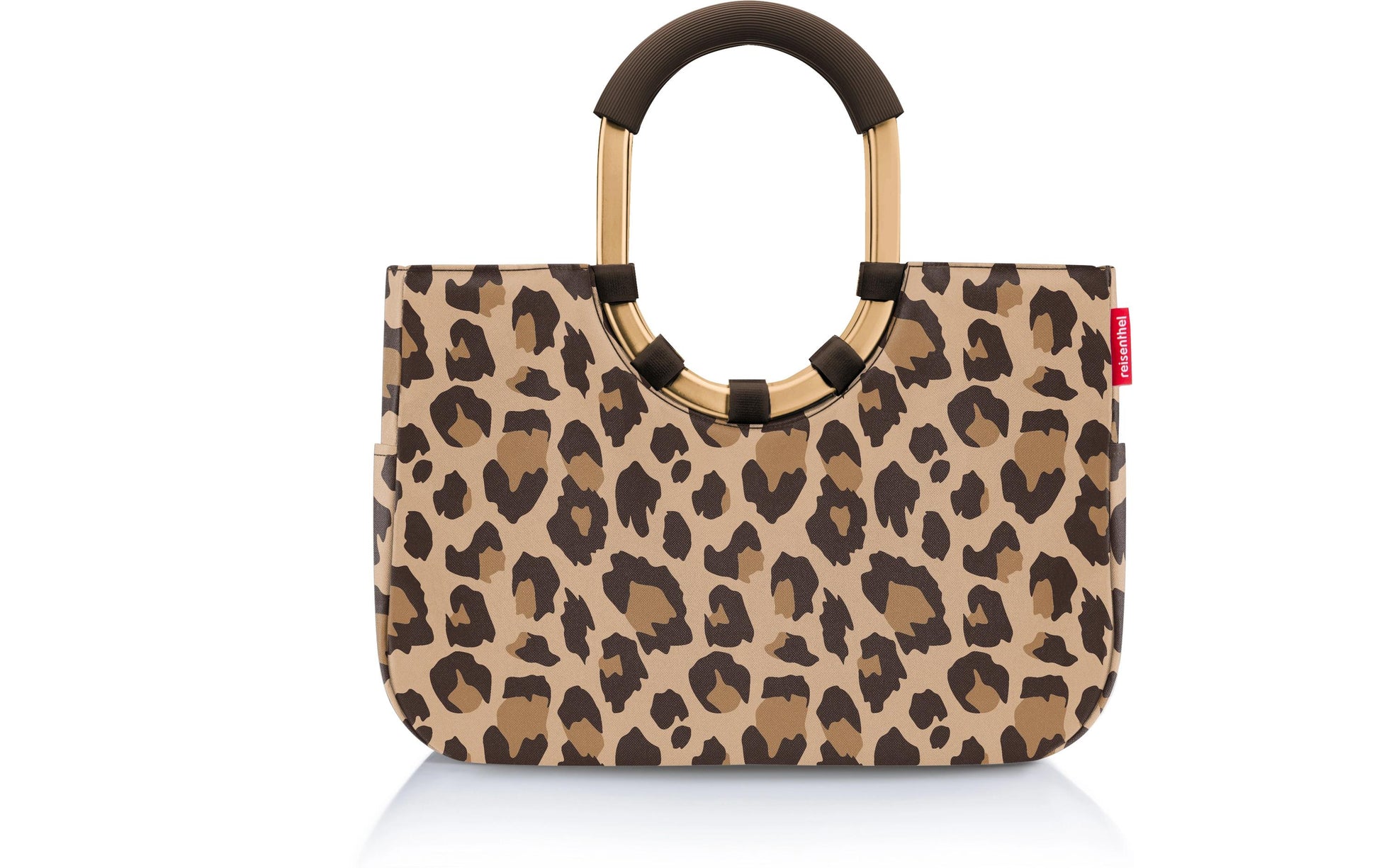 Reisenthel Stofftasche, Polyester, Motiv Leo Macchiato, 460×250×345 mm