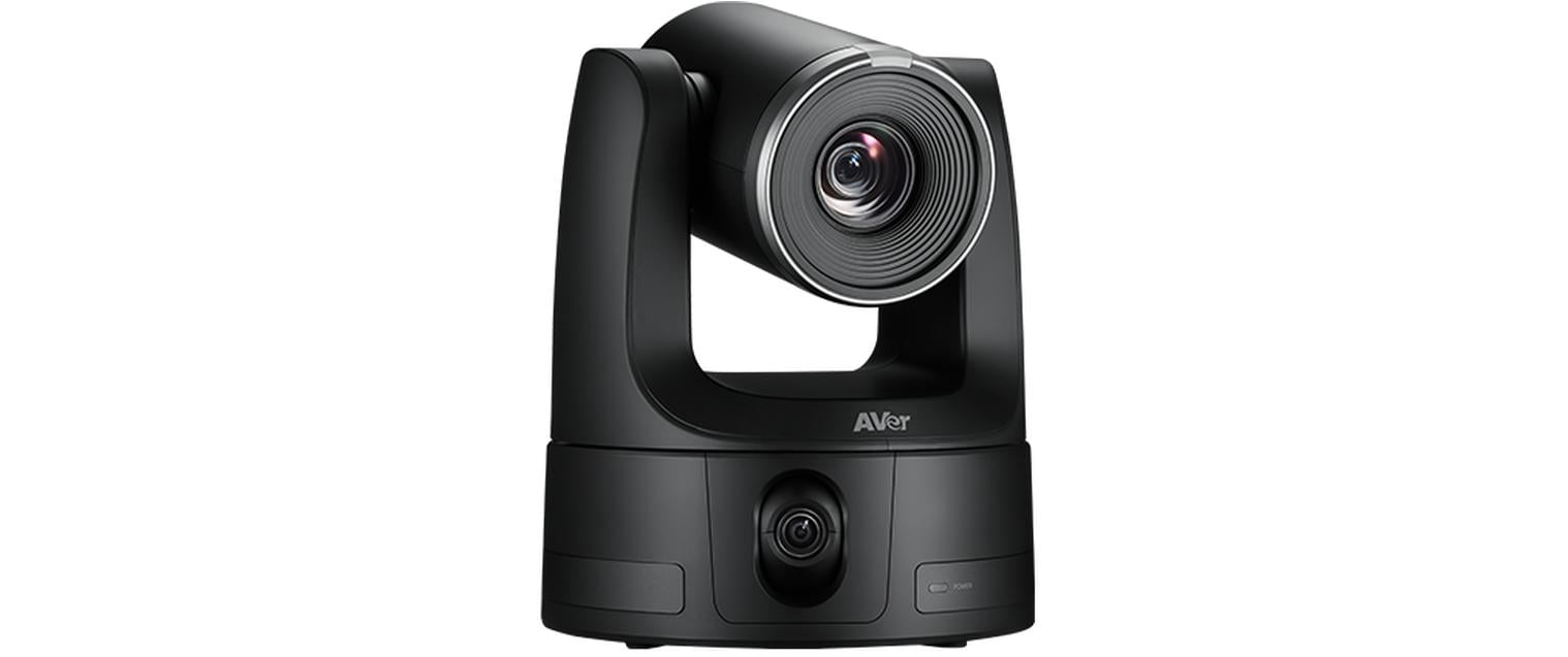 AVer TR535B – PTZ-Kamera, Dual-Lens Auto Tracking, 4K60, 30× optischer Zoom, HDMI/SDI/USB/IP, schwarz