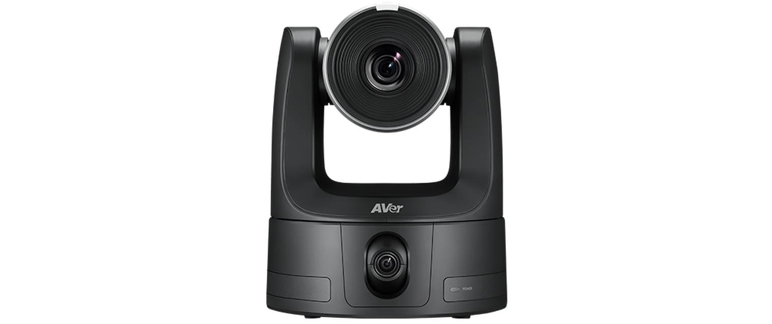 AVer TR535B – PTZ-Kamera, Dual-Lens Auto Tracking, 4K60, 30× optischer Zoom, HDMI/SDI/USB/IP, schwarz