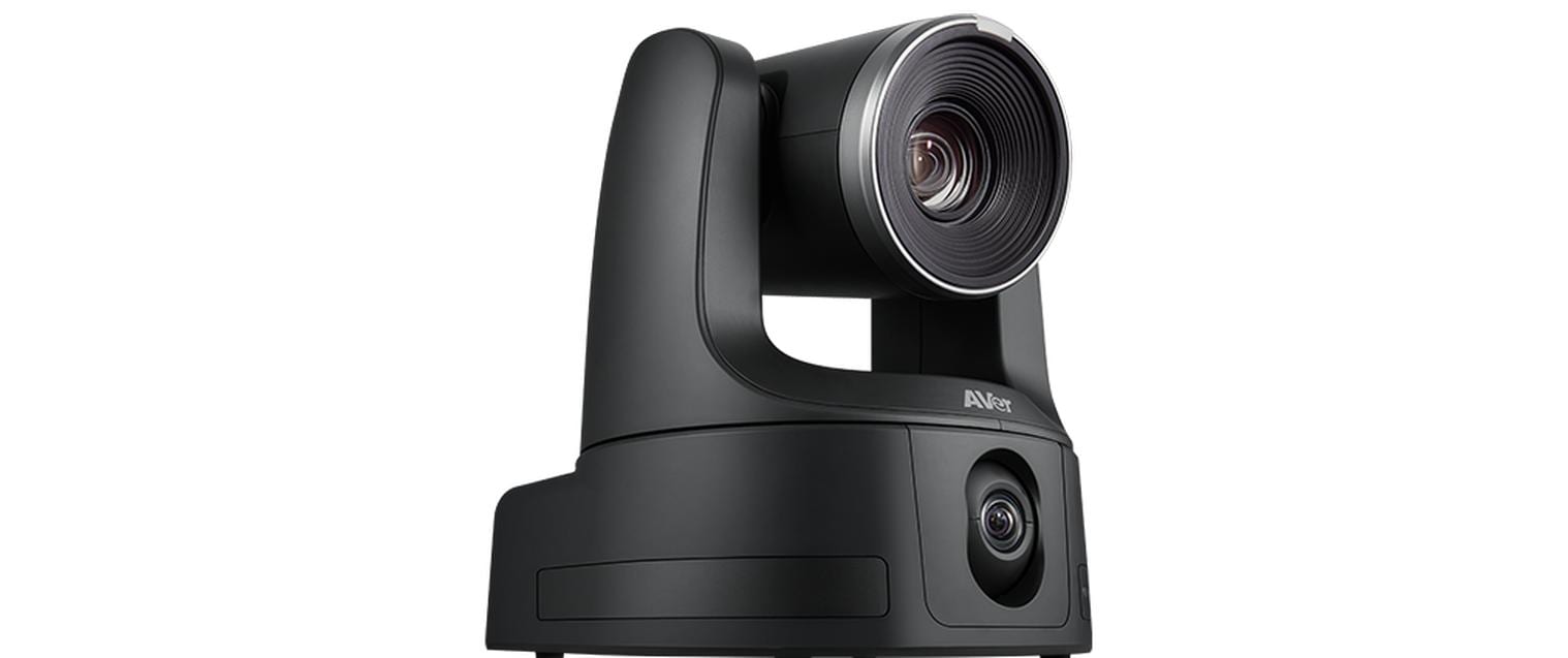 AVer TR535B – PTZ-Kamera, Dual-Lens Auto Tracking, 4K60, 30× optischer Zoom, HDMI/SDI/USB/IP, schwarz