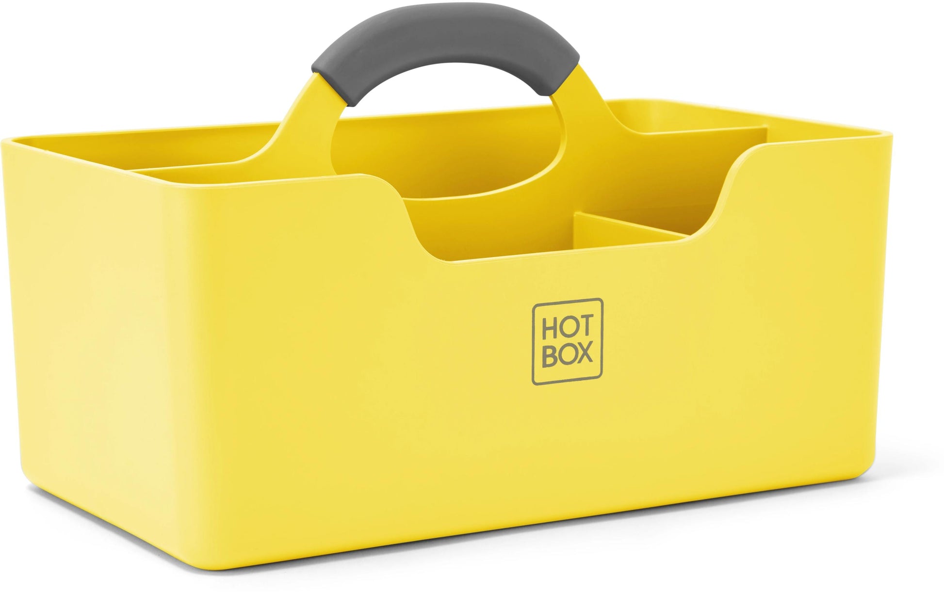 Hotbox 1 Aufbewahrungsbox – 4 Schubladen, Gelb, Polypropylen (PP), B 312 × H 190 × T 182 mm