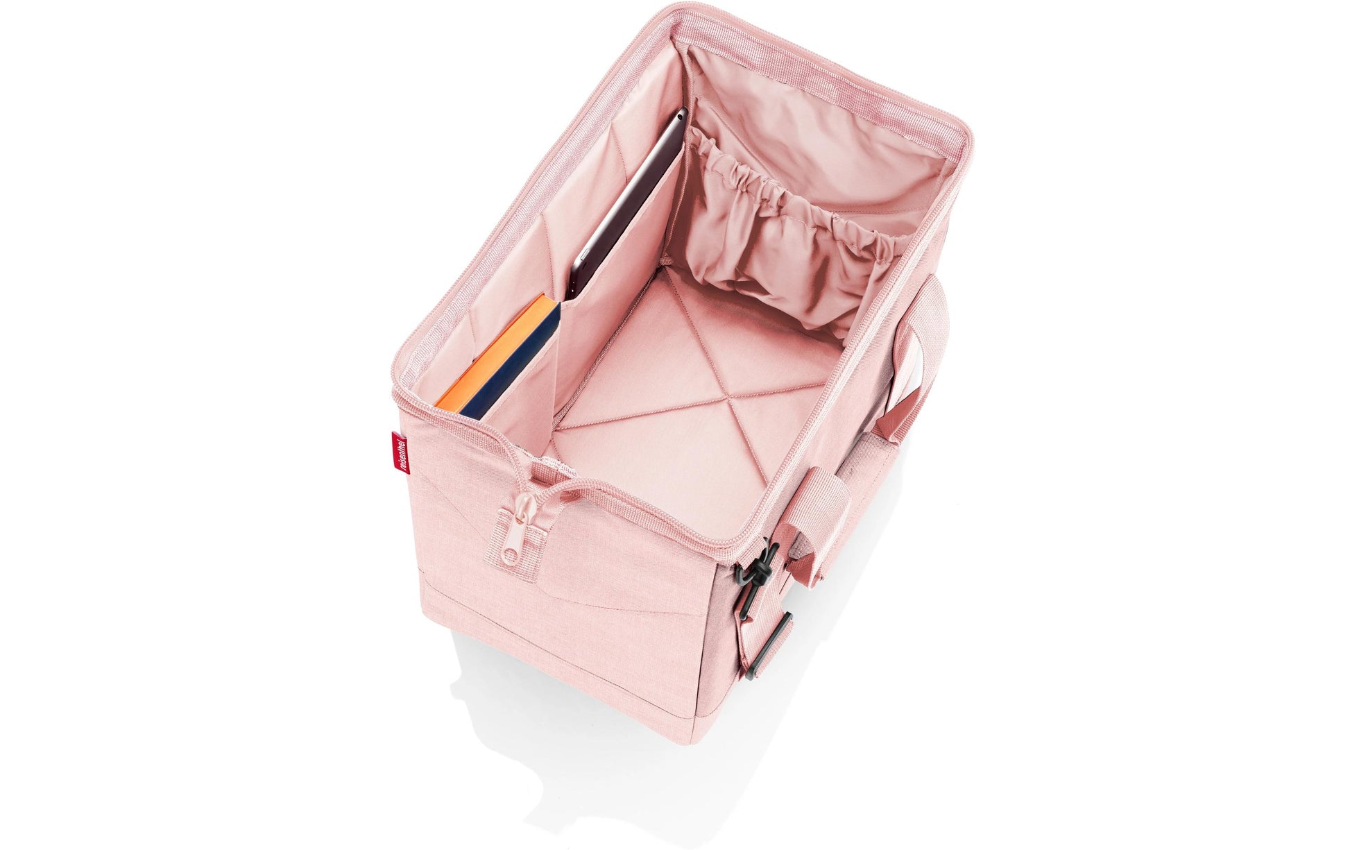 Reisenthel Allrounder M – Umhängetasche, 18 l, Polyester, Twist Blush, 40 × 33,5 × 24 cm