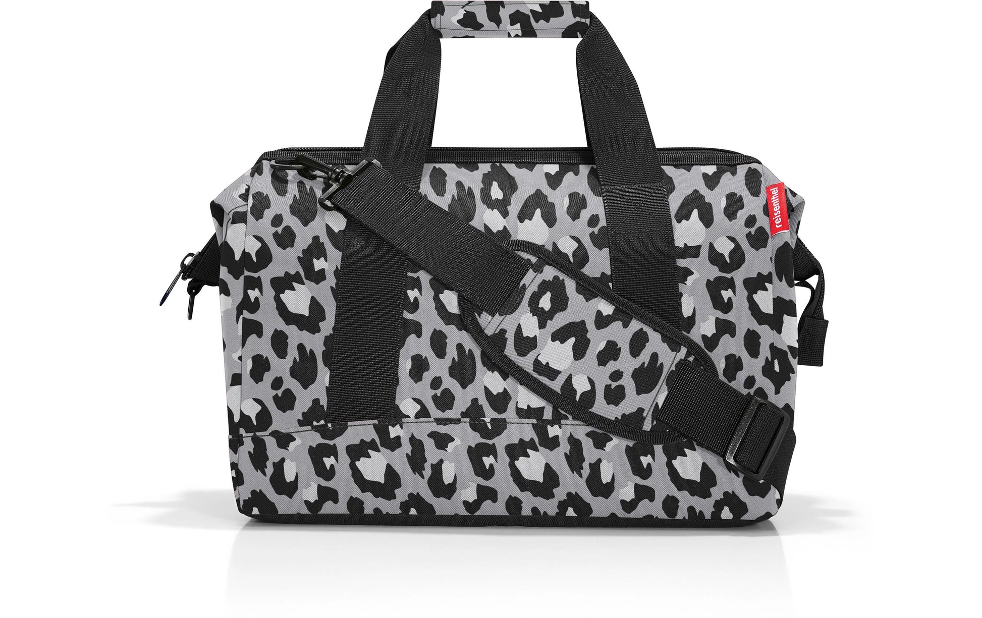 Reisenthel Allrounder M Umhängetasche – 18 l, Polyester, Leo Nero