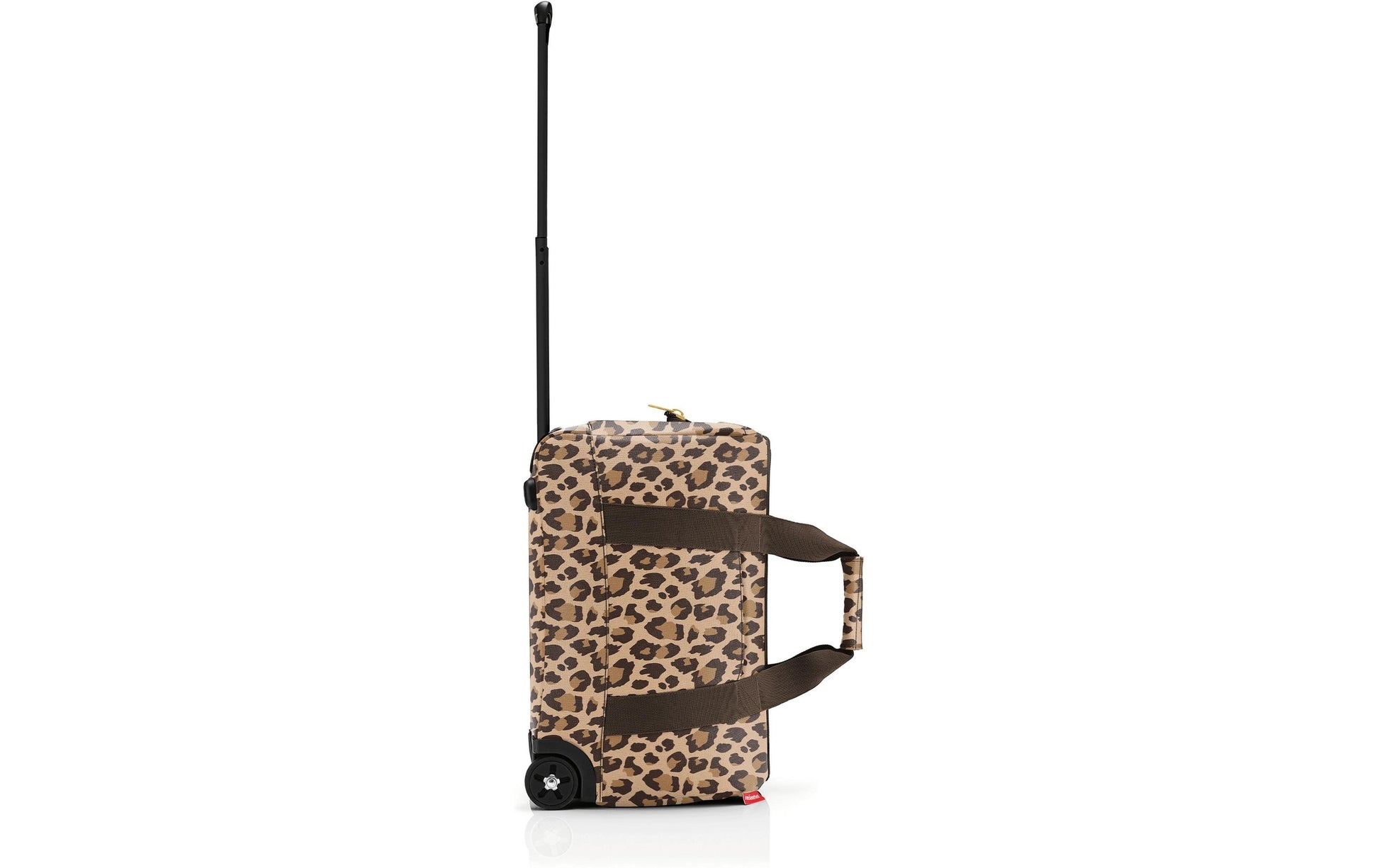 Reisenthel Reisetasche – 30 l, Polyester, 2 Rollen, Leo Macchiato, 49 × 41 × 30 cm