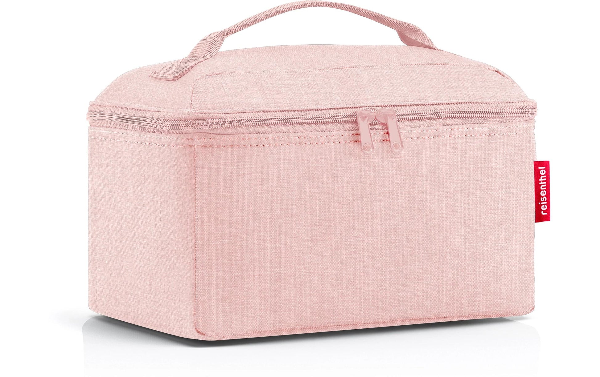 Reisenthel Necessaire Beautycase – wasserfest – 4 l – rosa – recyceltes Polyester – Twist Blush – 1 Stk.