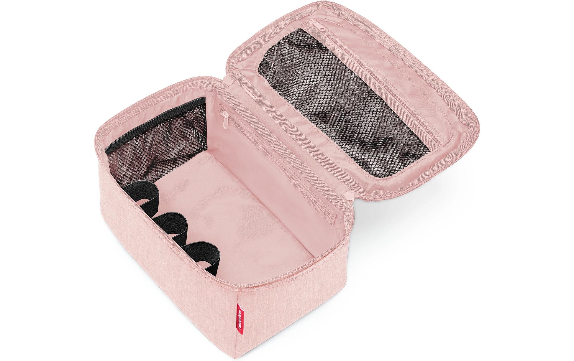 Reisenthel Necessaire Beautycase – wasserfest – 4 l – rosa – recyceltes Polyester – Twist Blush – 1 Stk.
