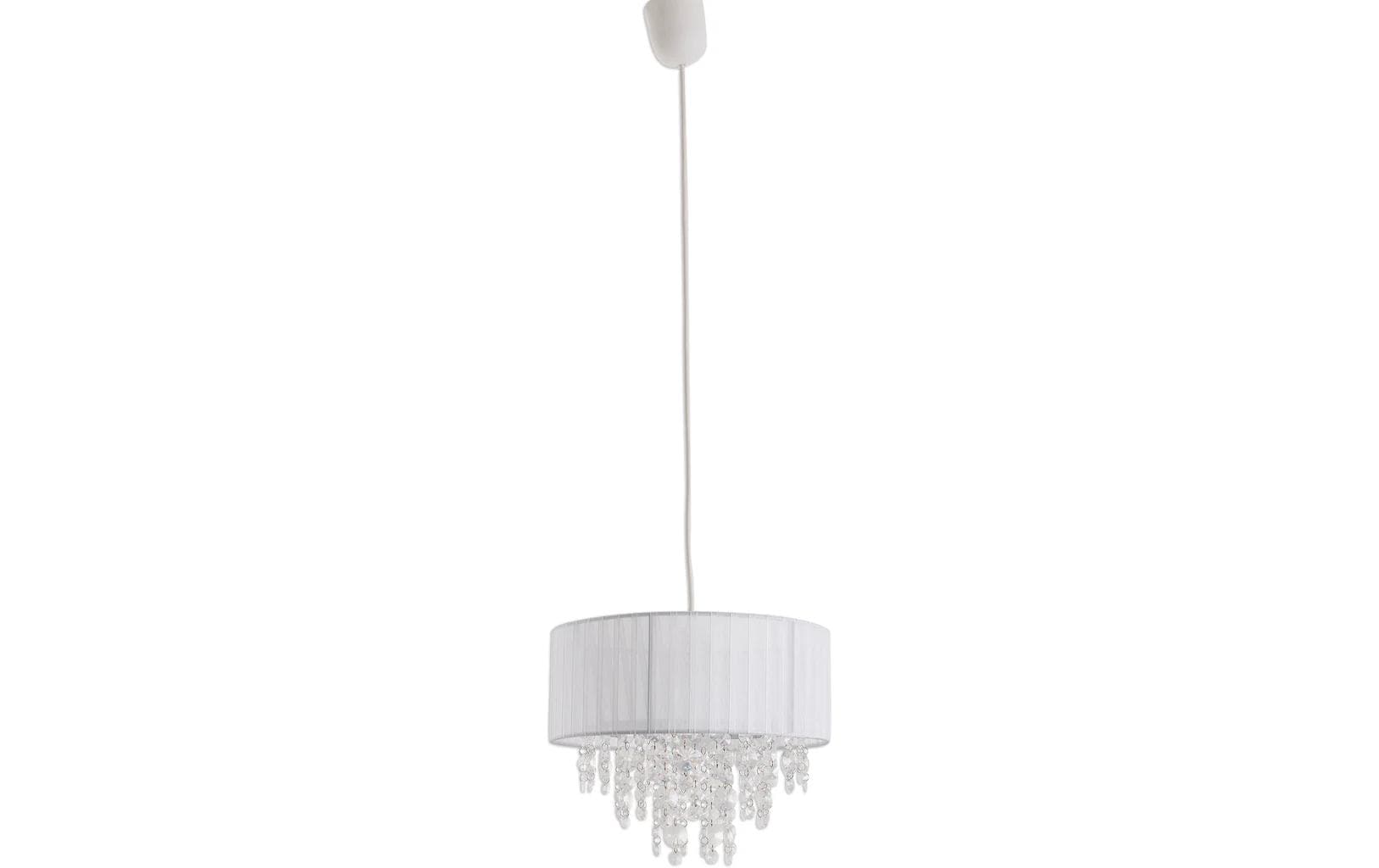 Näve Pendelleuchte – Ø 30 × 23 cm, 40 W, E27-Fassung, Weiss