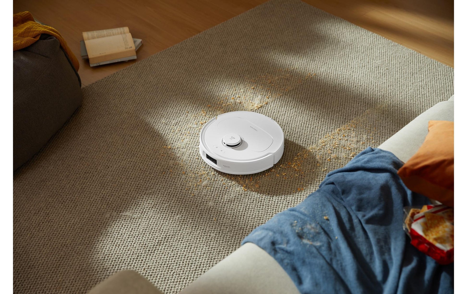 Roborock Roboterstaubsauger Qrevo Plus – 5200 mAh, 0,33 l, Akkubetrieb, 63 dB(A)
