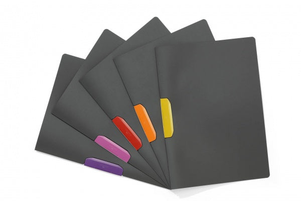Durable Duraswing Color Klemmhefter 230400, für A4, 30 Blatt – Polypropylen (PP) – Mehrfarbig