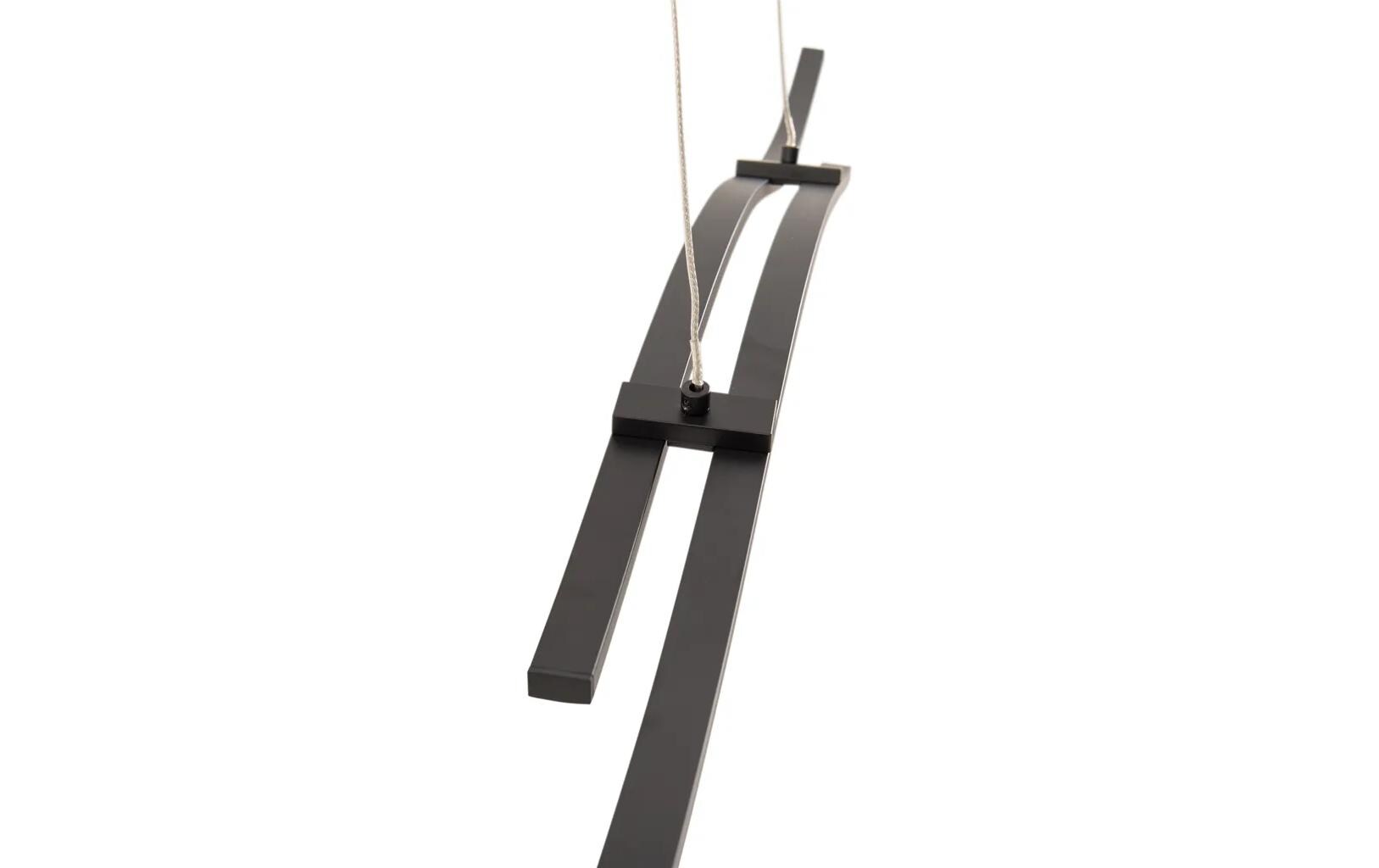 Näve Pendelleuchte – 96 × 8,5 × 120 cm, 950 lm, 21 W, 3000 K, schwarz, fest eingebaute LED