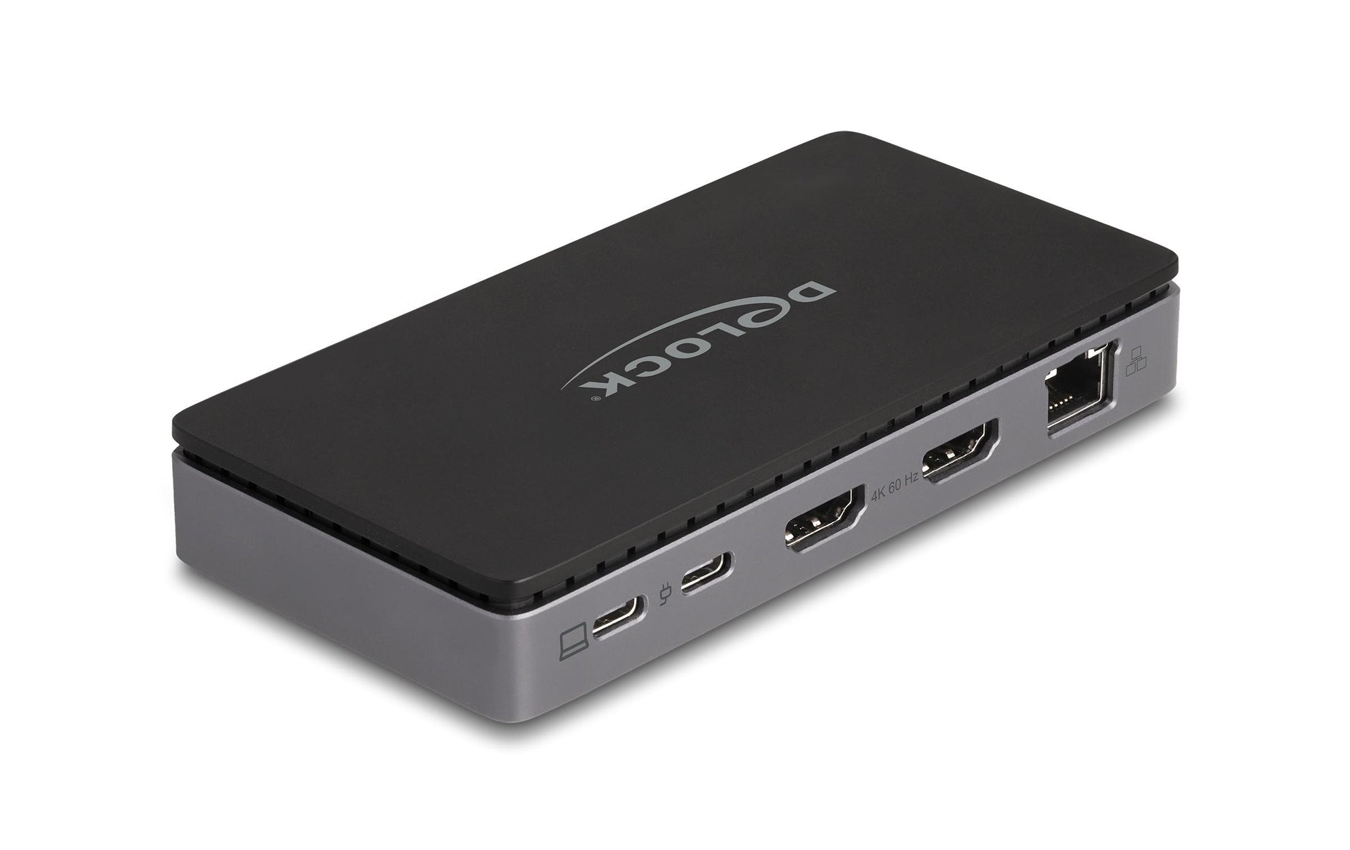 DeLOCK Dockingstation – USB-C, 2× HDMI, 3× USB-A, 2× USB-C, 85 W PD, GbE, für Windows/Mac/Linux