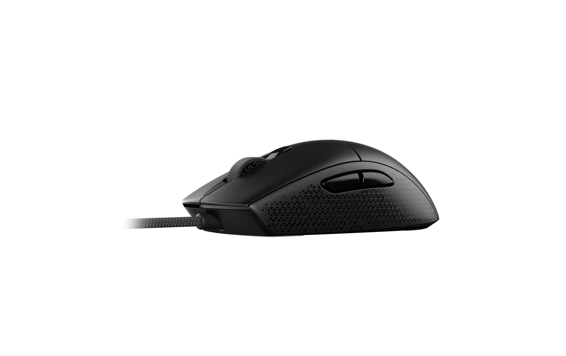Corsair M55 Gaming-Maus – kabelgebunden, USB-A, 16'000 dpi, 6 Tasten, beidhändig, RGB-Beleuchtung, schwarz