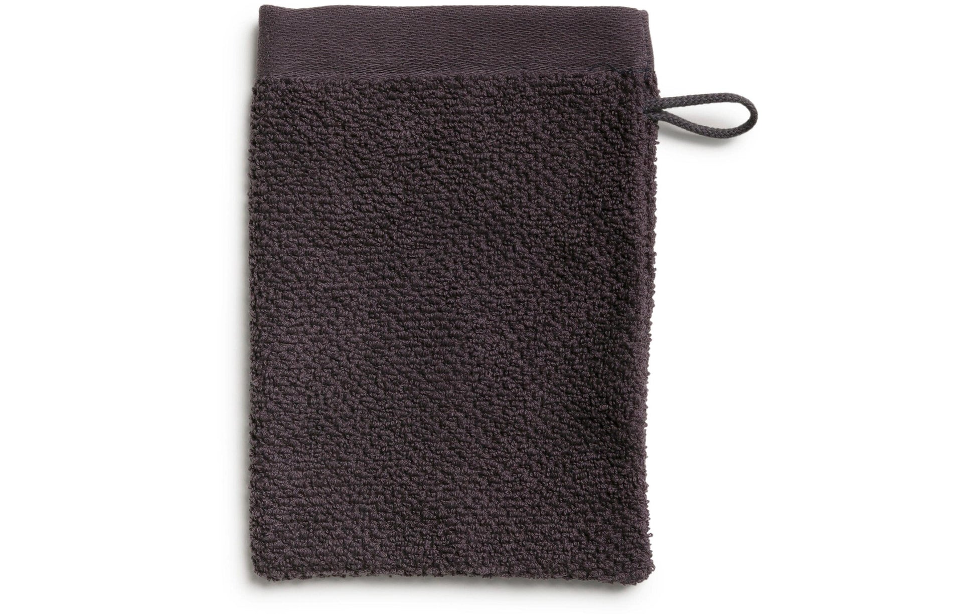 MÖVE Waschlappen Bliss Perlstruktur – 15 × 20 cm, Graphit, 100% Baumwolle, 500 g/m², OEKO-TEX