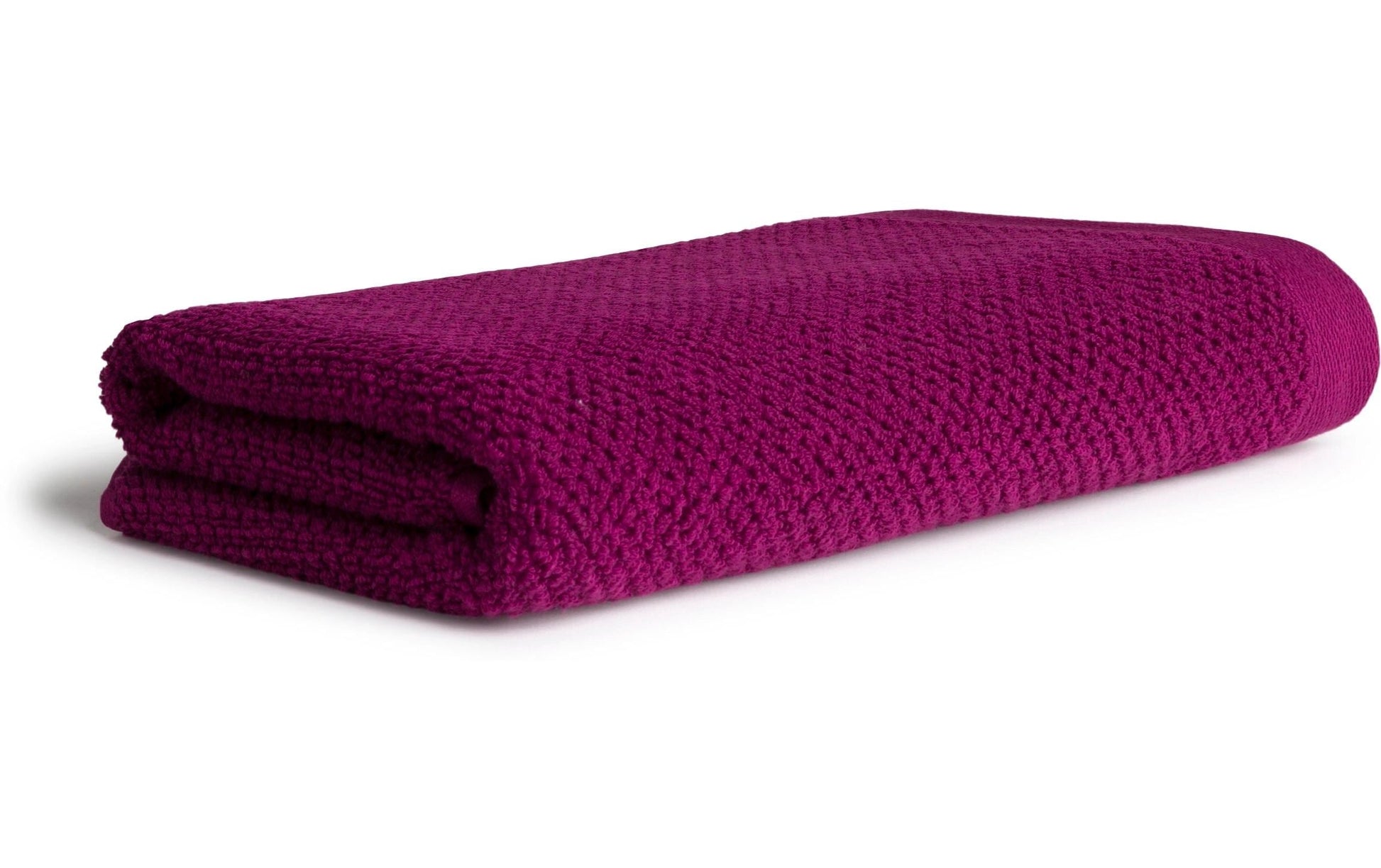 MÖVE Bliss Duschtuch – Perlstruktur – 67 × 140 cm – Violett – Baumwolle, 500 g/m² – 60 °C