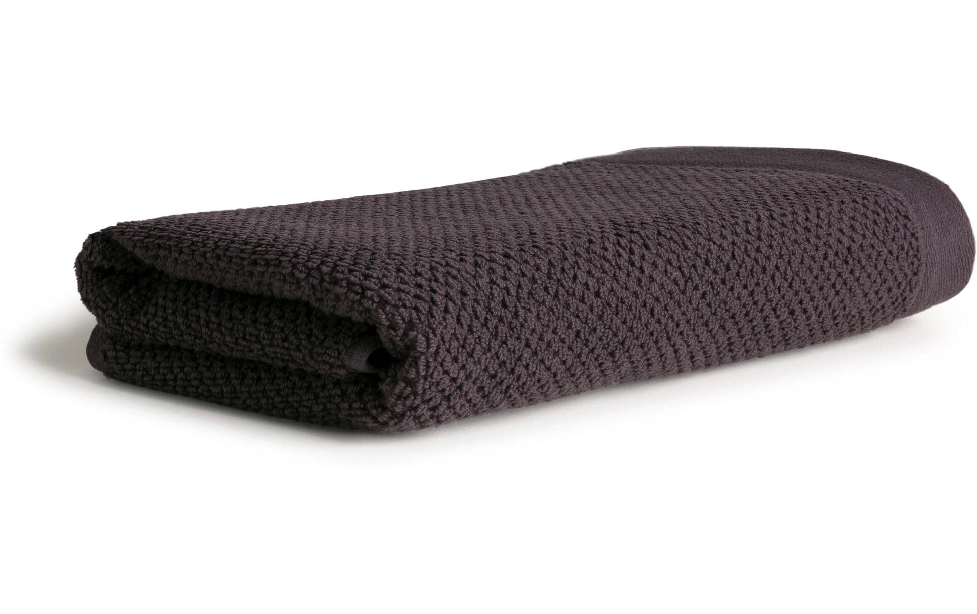 MÖVE Bliss Duschtuch – Perlstruktur – 67 × 140 cm – Graphit – Baumwolle, 500 g/m² – 60 °C