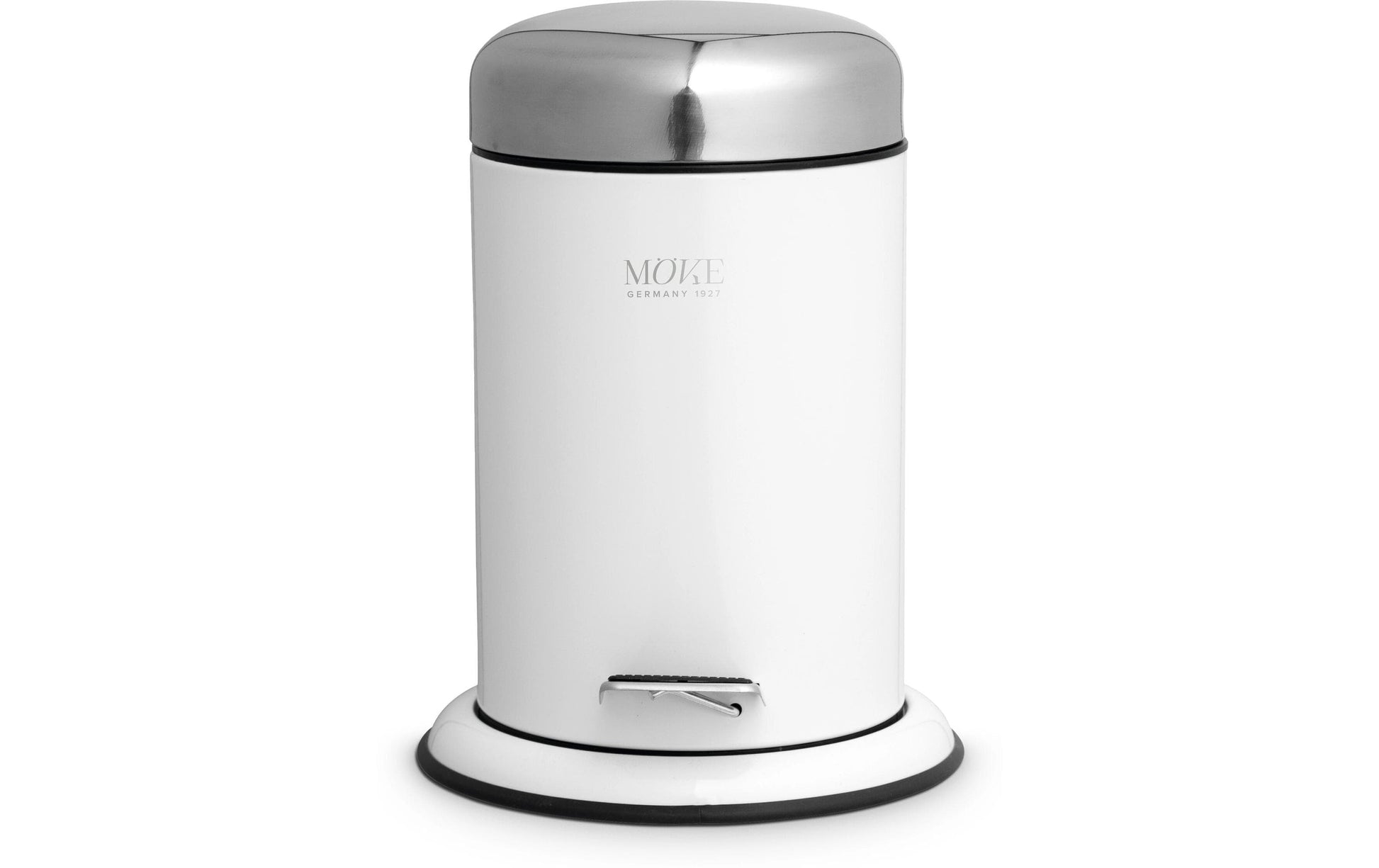 MÖVE Treteimer – 3 l – Edelstahl, rund