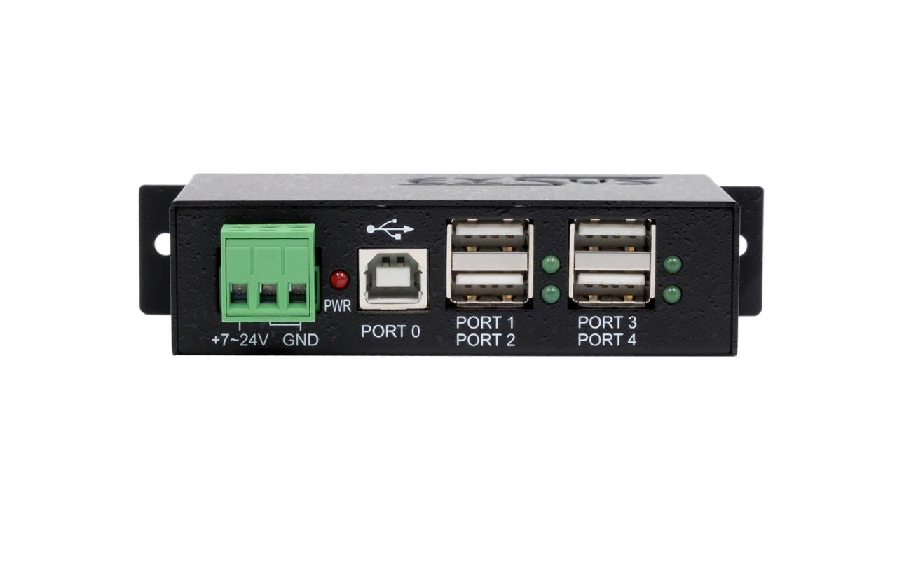 EXSYS EX-1163HMS USB-Hub – USB-B, USB 2.0, 4× USB-A
