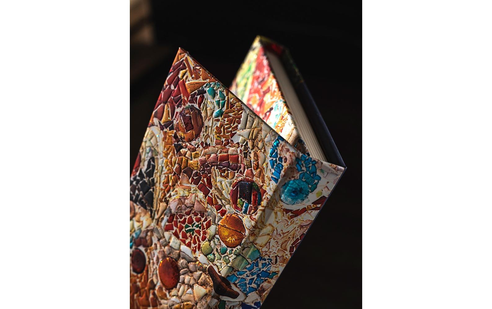 Paperblanks Notizbuch, 125 × 180 mm, blanko, Hardcover, 144 Seiten, 120 g/m² – orange, Muster