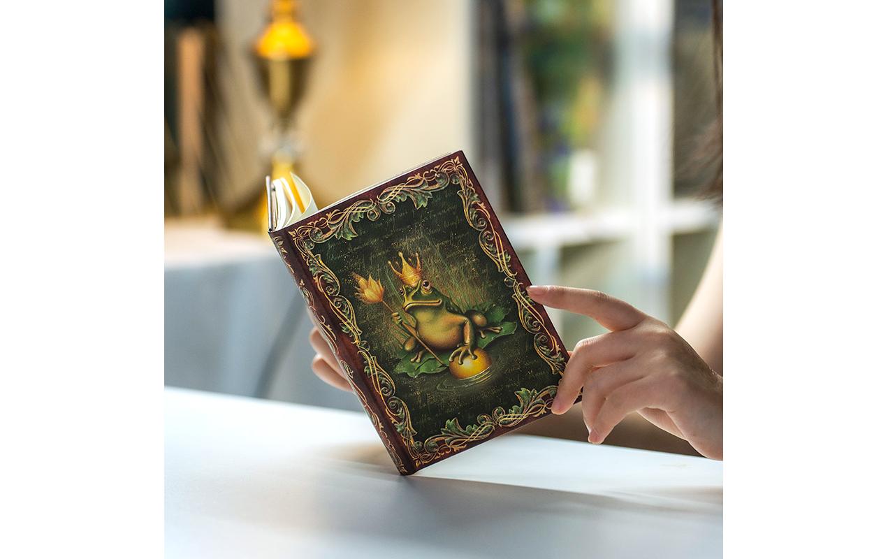 Paperblanks Notizbuch, 180 × 230 mm, liniert, Hardcover, 144 Seiten, 120 g/m² – grün