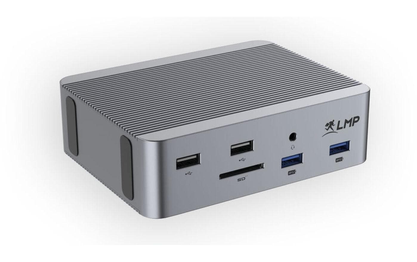 LMP SuperDock 2 Dockingstation – USB4, 1× DP, 2× HDMI, 7× USB-A, 1× USB-C, 100 W PD, 2.5GbE, SD, 3,5 mm Audio