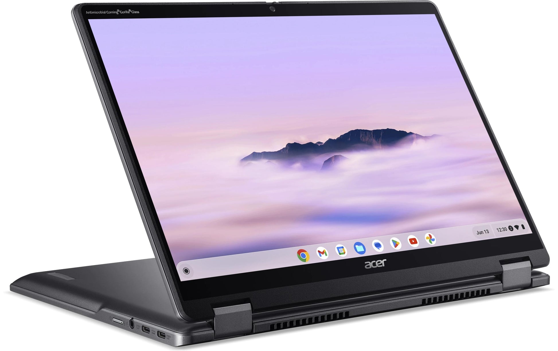 Acer Chromebook Plus Spin 514 – Wi‑Fi, Bluetooth, USB‑C – Netzteil 65 W – 320 × 231,1 × 20,9 mm