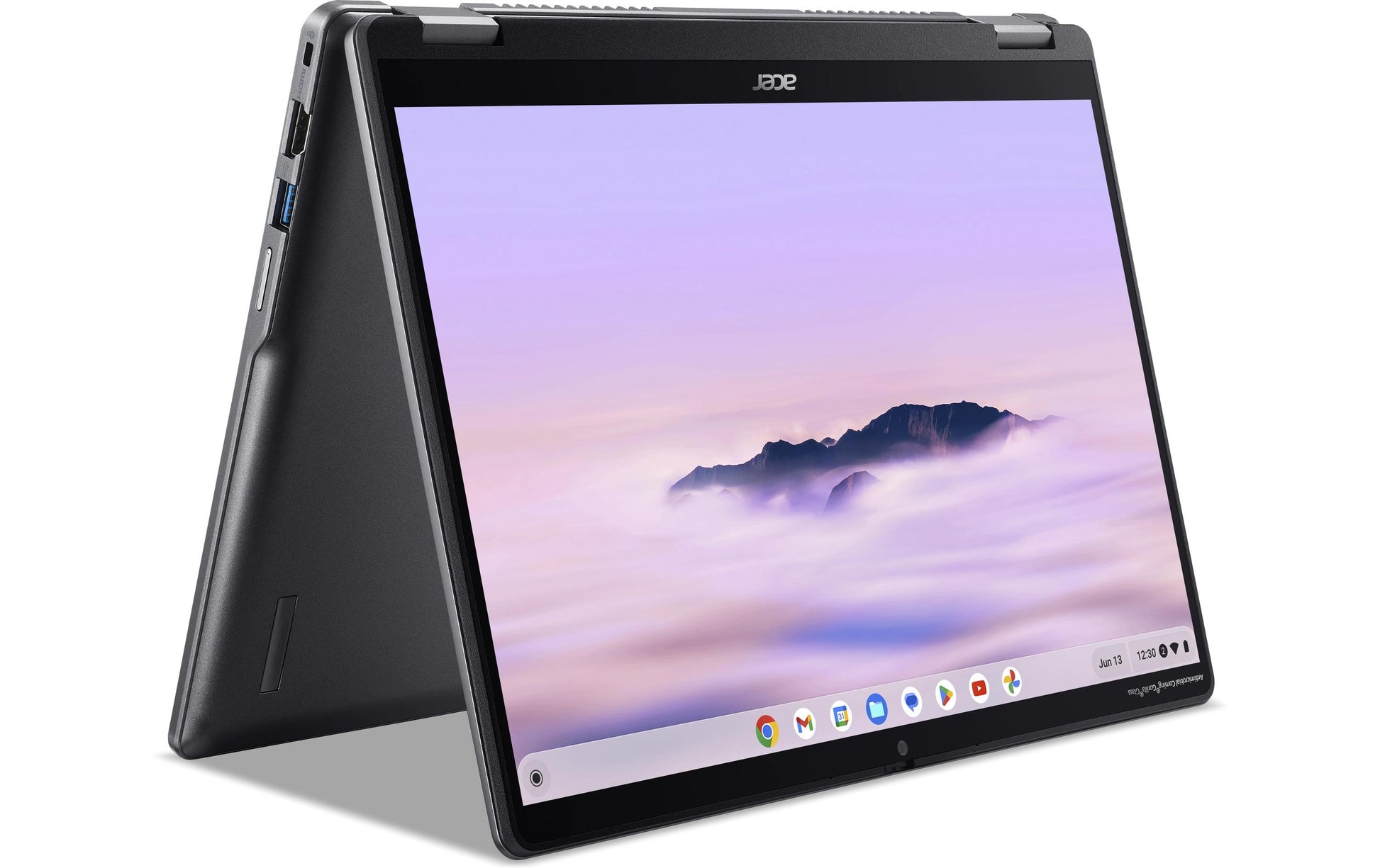 Acer Chromebook Plus Spin 514 – Wi‑Fi, Bluetooth, USB‑C – Netzteil 65 W – 320 × 231,1 × 20,9 mm