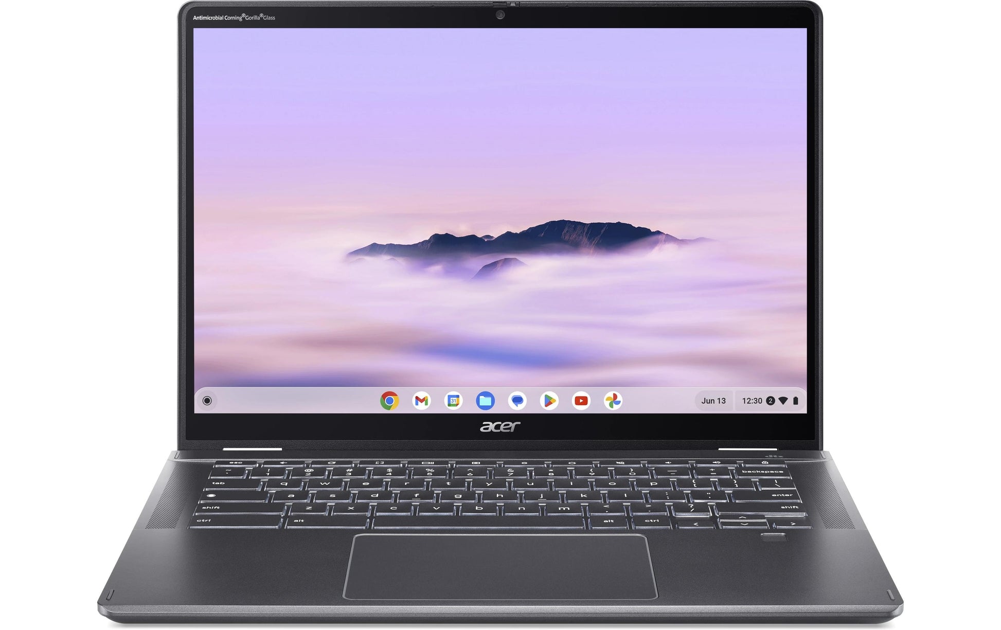Acer Chromebook Plus Spin 514 – Wi‑Fi, Bluetooth, USB‑C – Netzteil 65 W – 320 × 231,1 × 20,9 mm