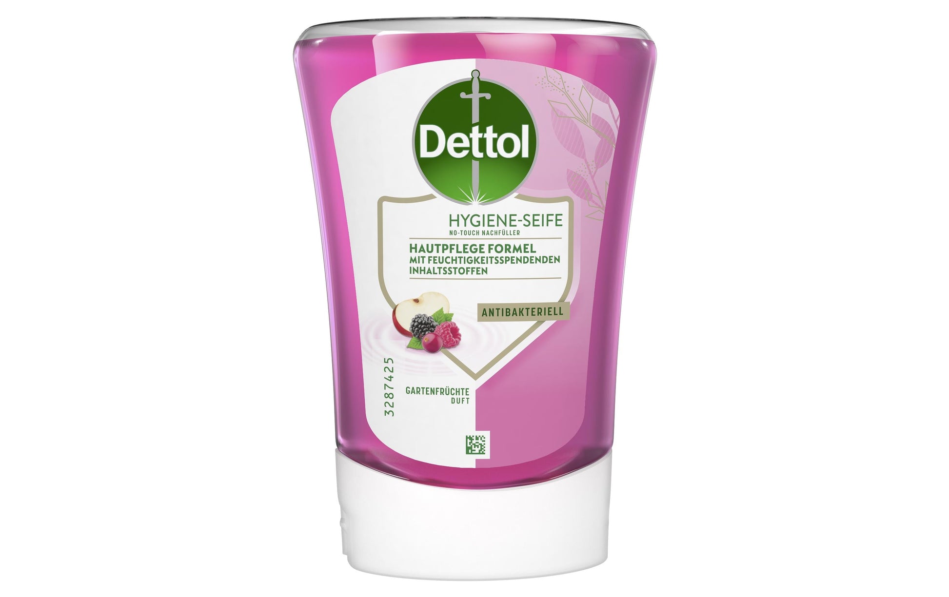 Dettol Flüssige Handseife – antibakteriell, Beeren – Nachfüllbeutel – 250 ml