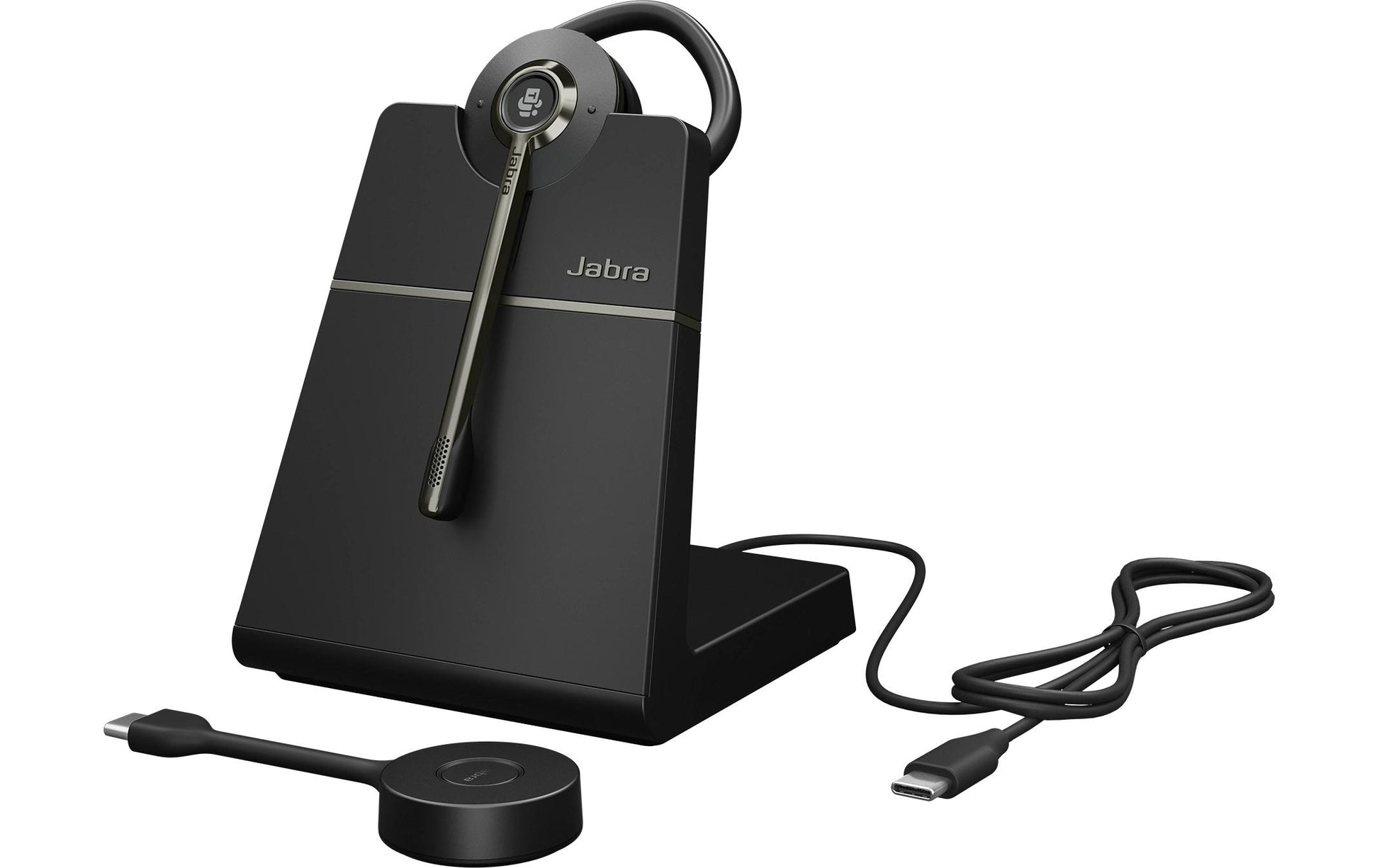 Jabra Engage 55 SE – Mono Headset – DECT – für Microsoft Teams – schwarz – bis 9 h