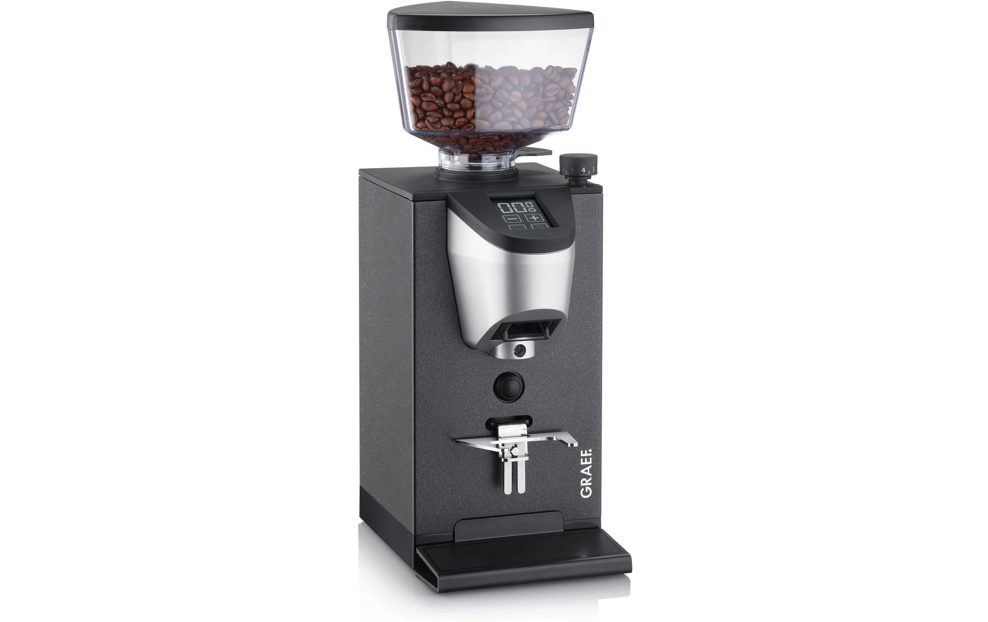 Graef Kaffeemühle KM 733.CM1116.00 – 220 g, Scheibenmahlwerk, 310 W – Grau