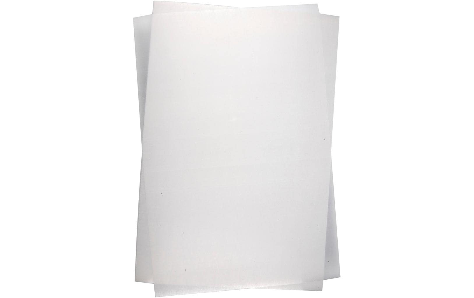 Creativ Company Schrumpfplatten glänzend – transparent – 20 × 30 cm