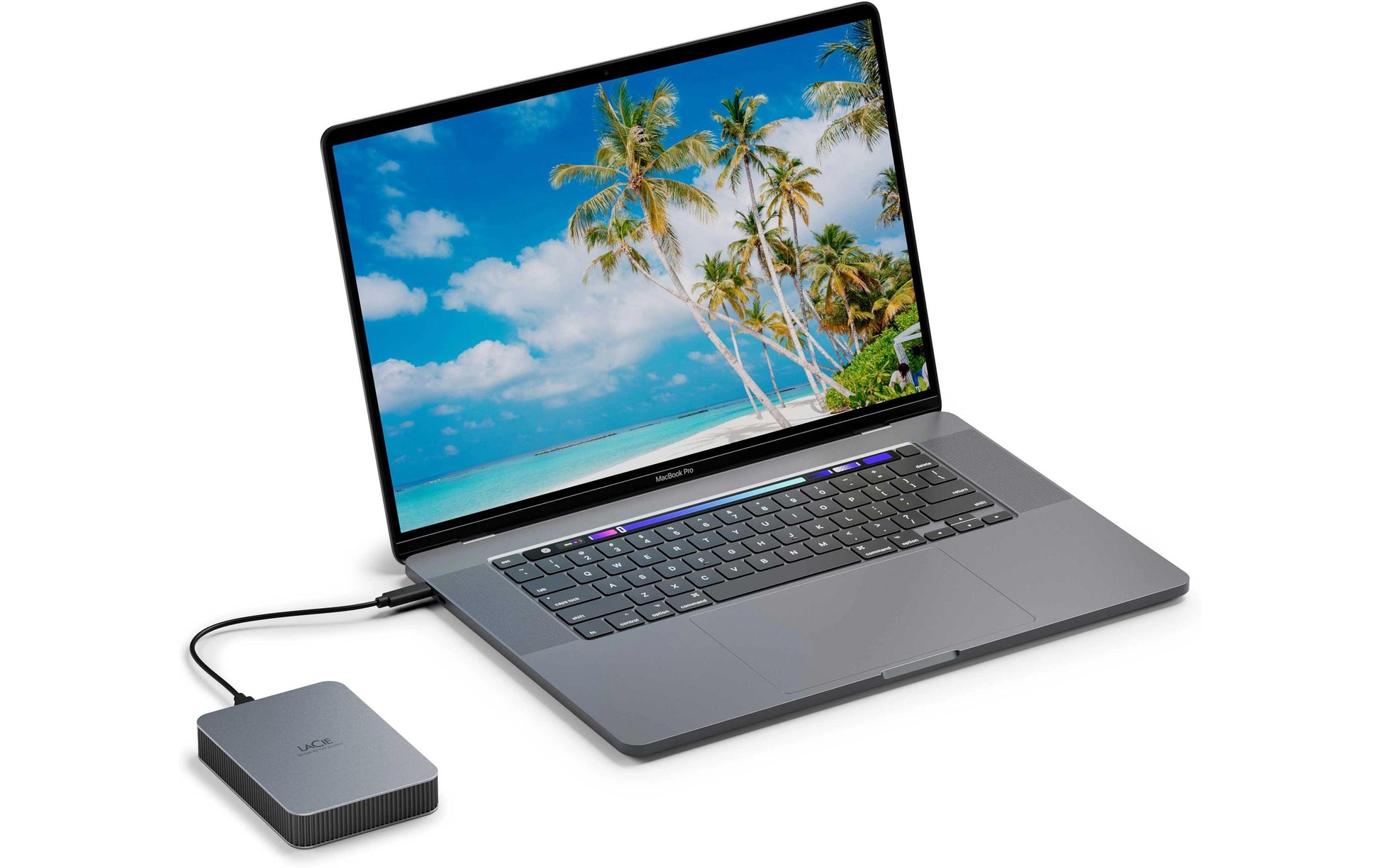 LaCie Mobile Drive STLR5000400 Speichergerät – 5 TB, USB-C (USB 3.2 Gen 1), Thunderbolt 4