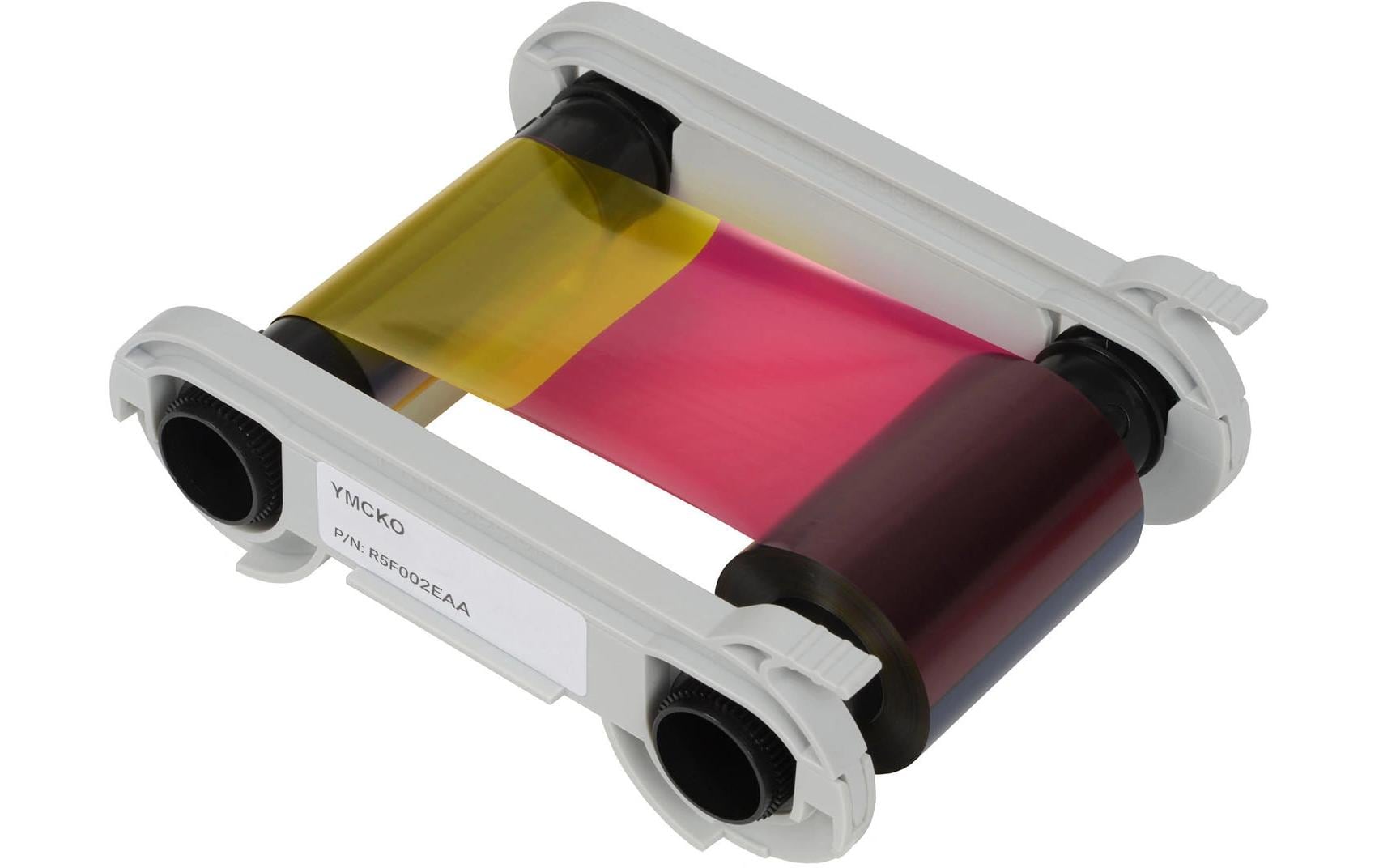 Evolis Kartendrucker-Farbband YMCKO – 200 Karten – für Zenius/Primacy