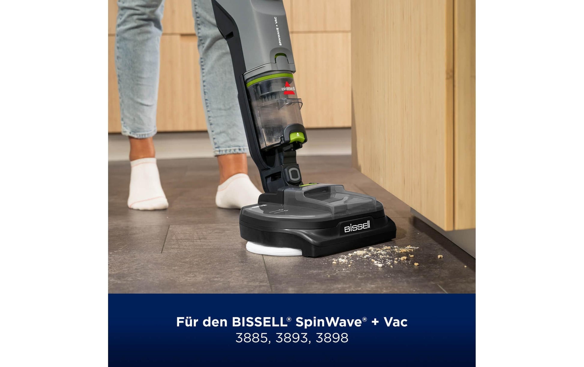 Bissell Reinigungsgeräte-Zubehör Maintenance Bundle – Mikrofaser – für SpinWave+ Vac 3885, 3893, 3898