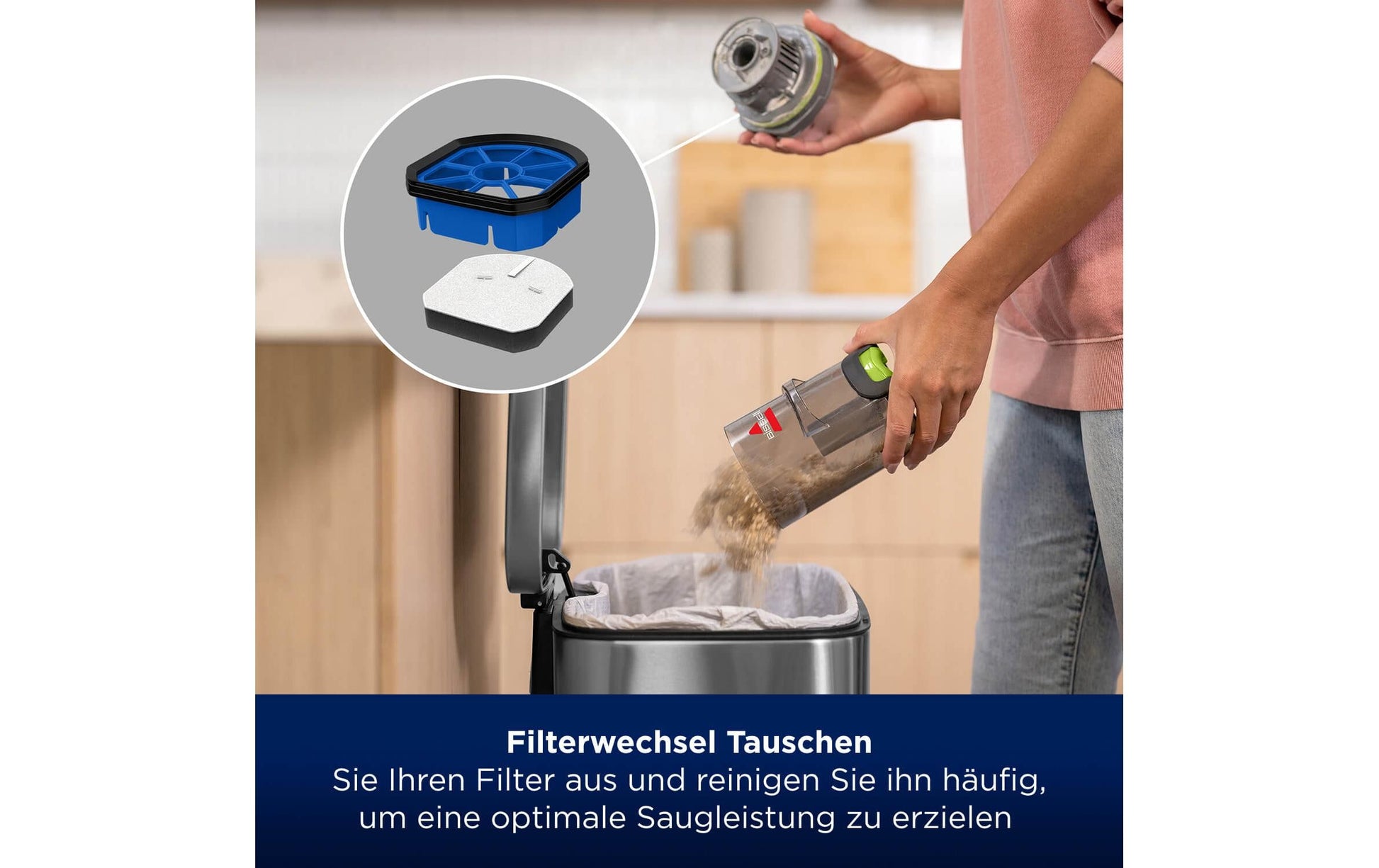 Bissell Reinigungsgeräte-Zubehör Maintenance Bundle – Mikrofaser – für SpinWave+ Vac 3885, 3893, 3898