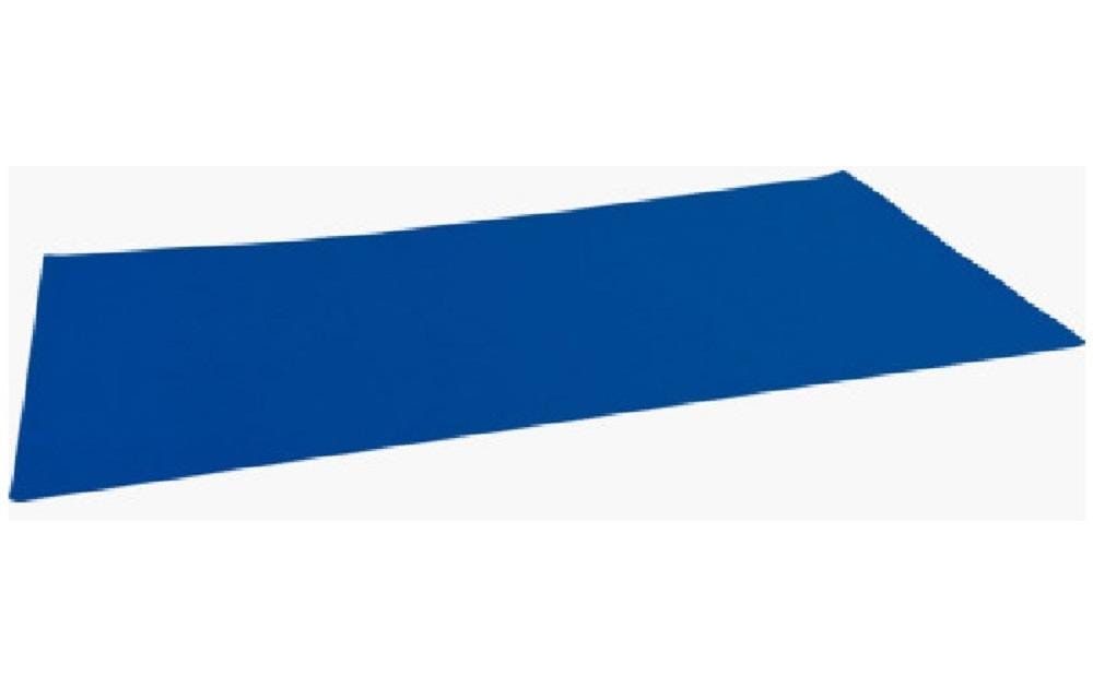 Exacompta Schreibtischunterlage – 400 × 800 mm, PU-Kunstleder, Türkis/Gelb, 1 Stück