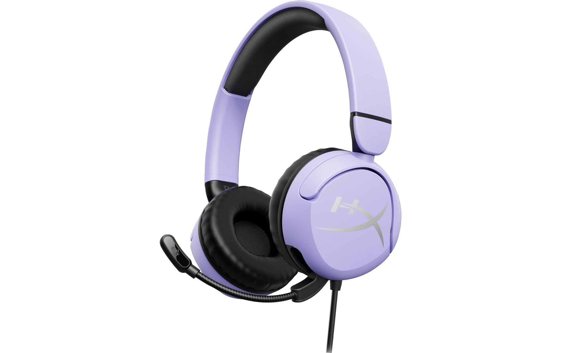 HyperX Cloud Mini Gaming-Headset – On-Ear, Stereo, Kabelgebunden, 3,5 mm Klinke, ANC, Violett
