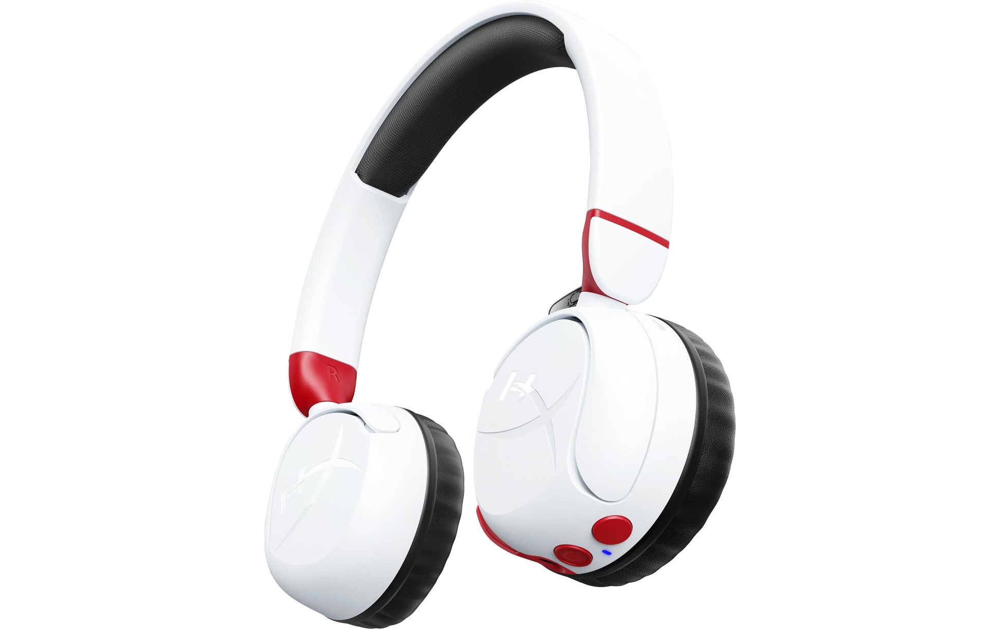 HyperX Cloud Mini Gaming-Headset – On-Ear, Stereo, Kabel + BT, Weiss, BT 5.3