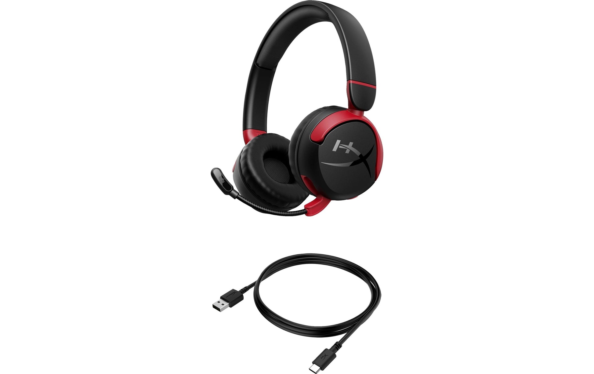 HyperX Cloud Mini Gaming-Headset – On-Ear, Stereo, BT 5.3, Schwarz