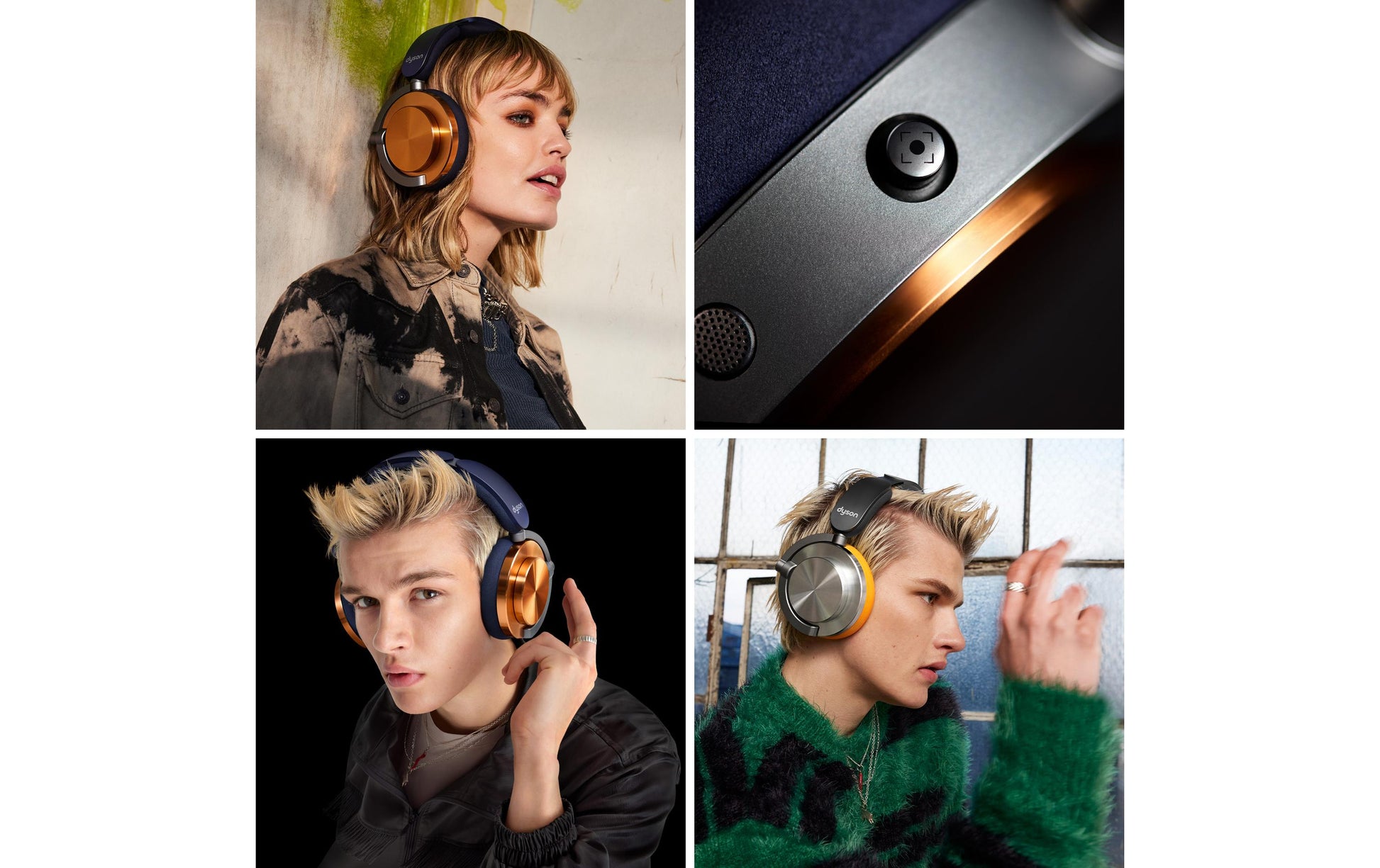 Dyson OnTrac Over-Ear Kopfhörer – Stereo, BT, ANC, Aluminium, BT 5.0