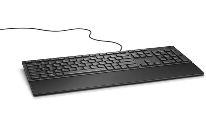 Dell KB216 – Tastatur, kabelgebunden (USB-A), IT-Layout (IT), Fullsize (mit Ziffernblock), schwarz