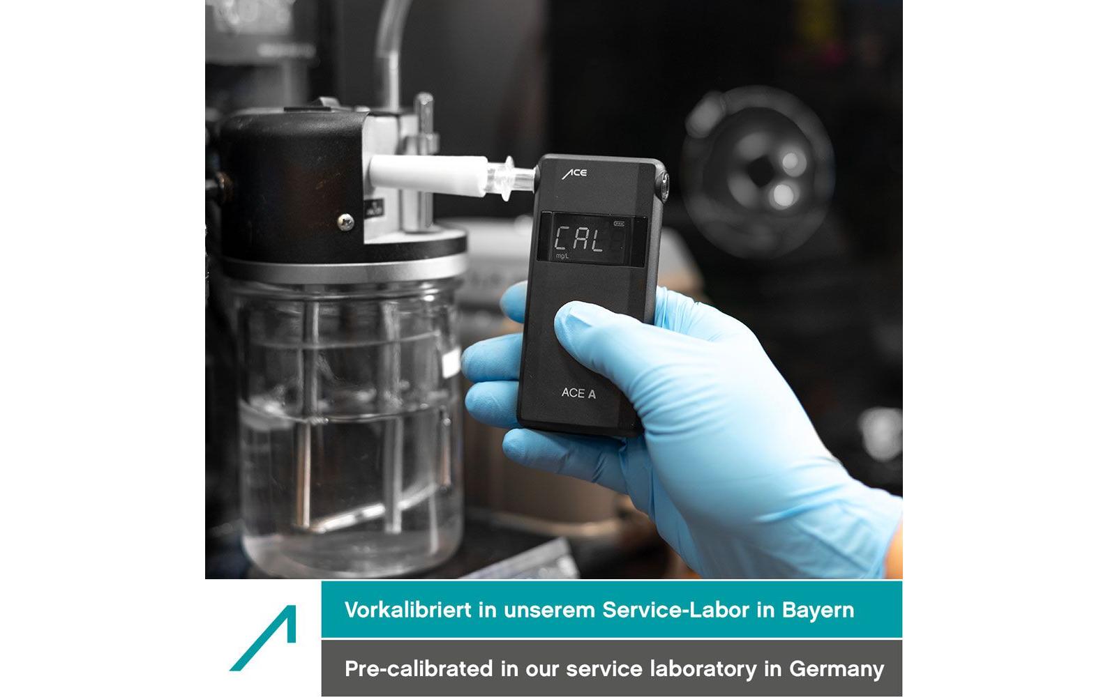 Ace A – Alkoholtester – 2× AAA, Max. Abweichung 7,5 %