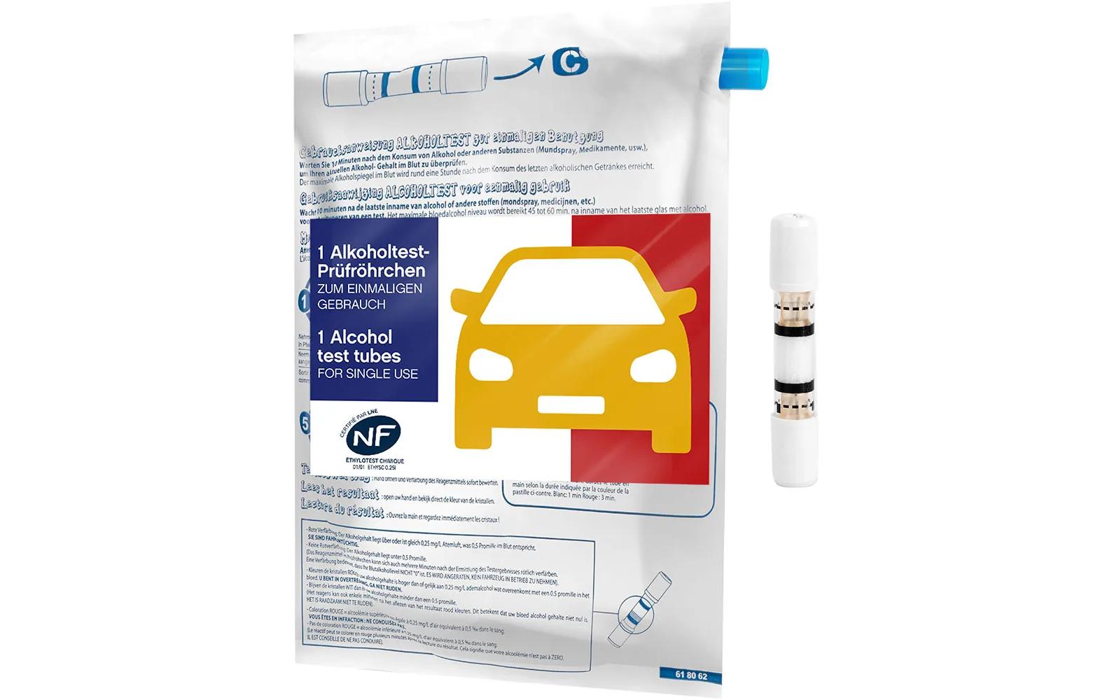 Ace Alkoholtester, 5 Stück