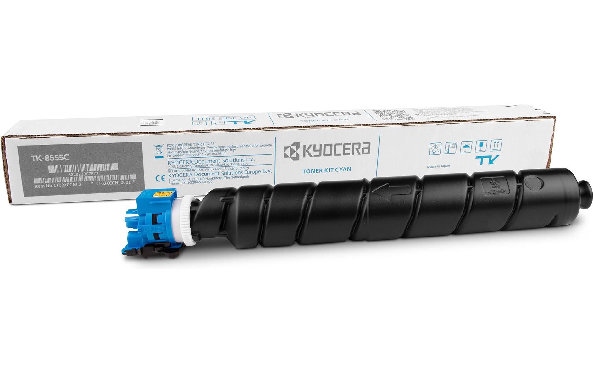 Kyocera – Toner TK-8555C – Cyan, 24000 Seiten – für Kyocera TASKalfa 7054ci/6054ci/5054ci