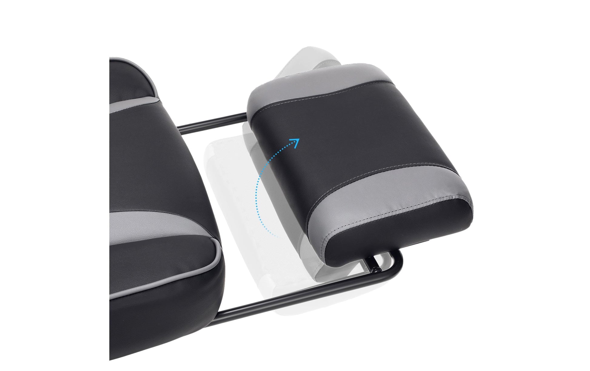 Songmics Bürostuhl – 150 kg, schwarz/grau