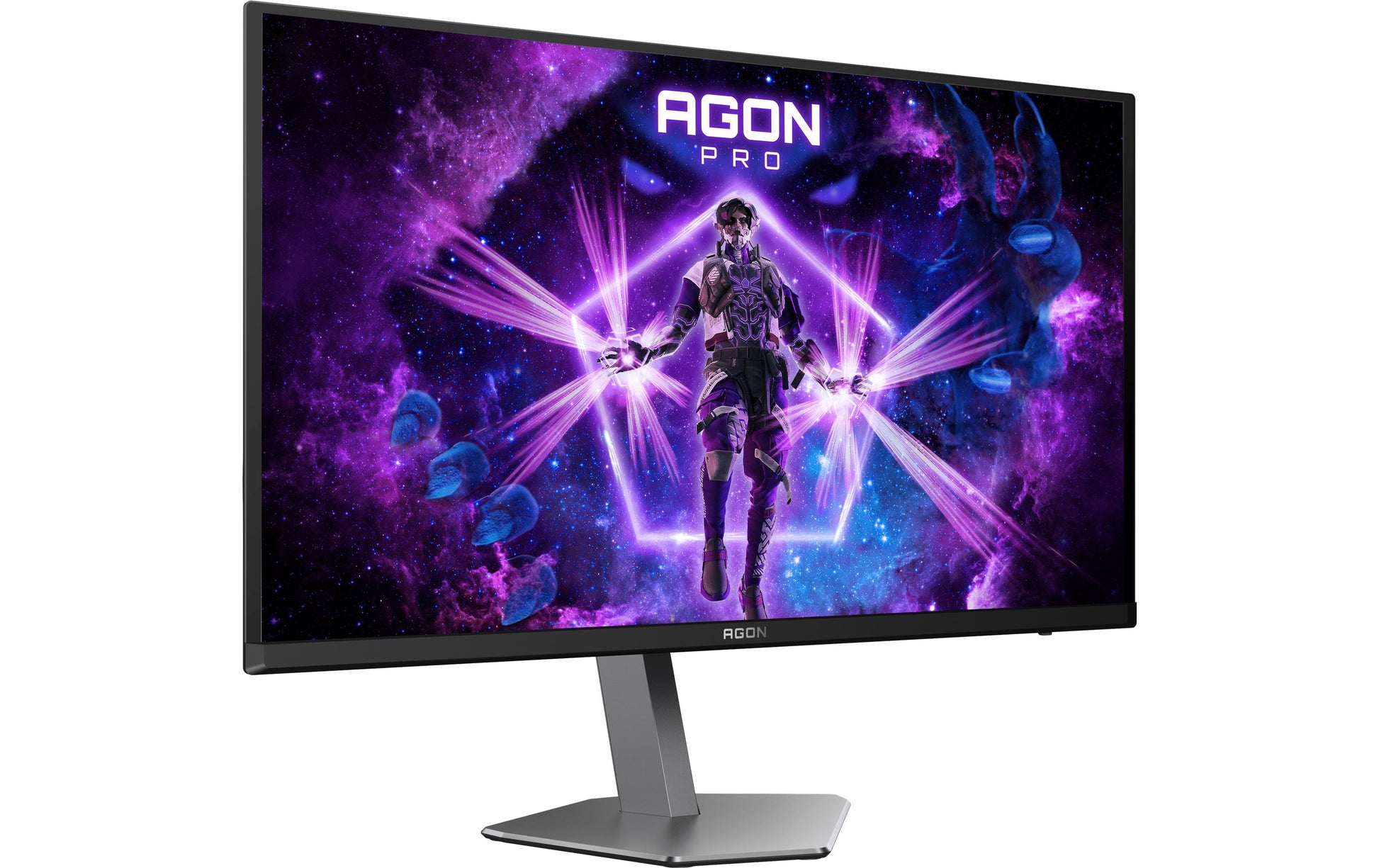 AOC AG276QZD2 – Monitor, 26,7", 250 cd/m², Adaptive Sync, USB-Hub, Lautsprecher, VESA 100 × 100, Schwarz