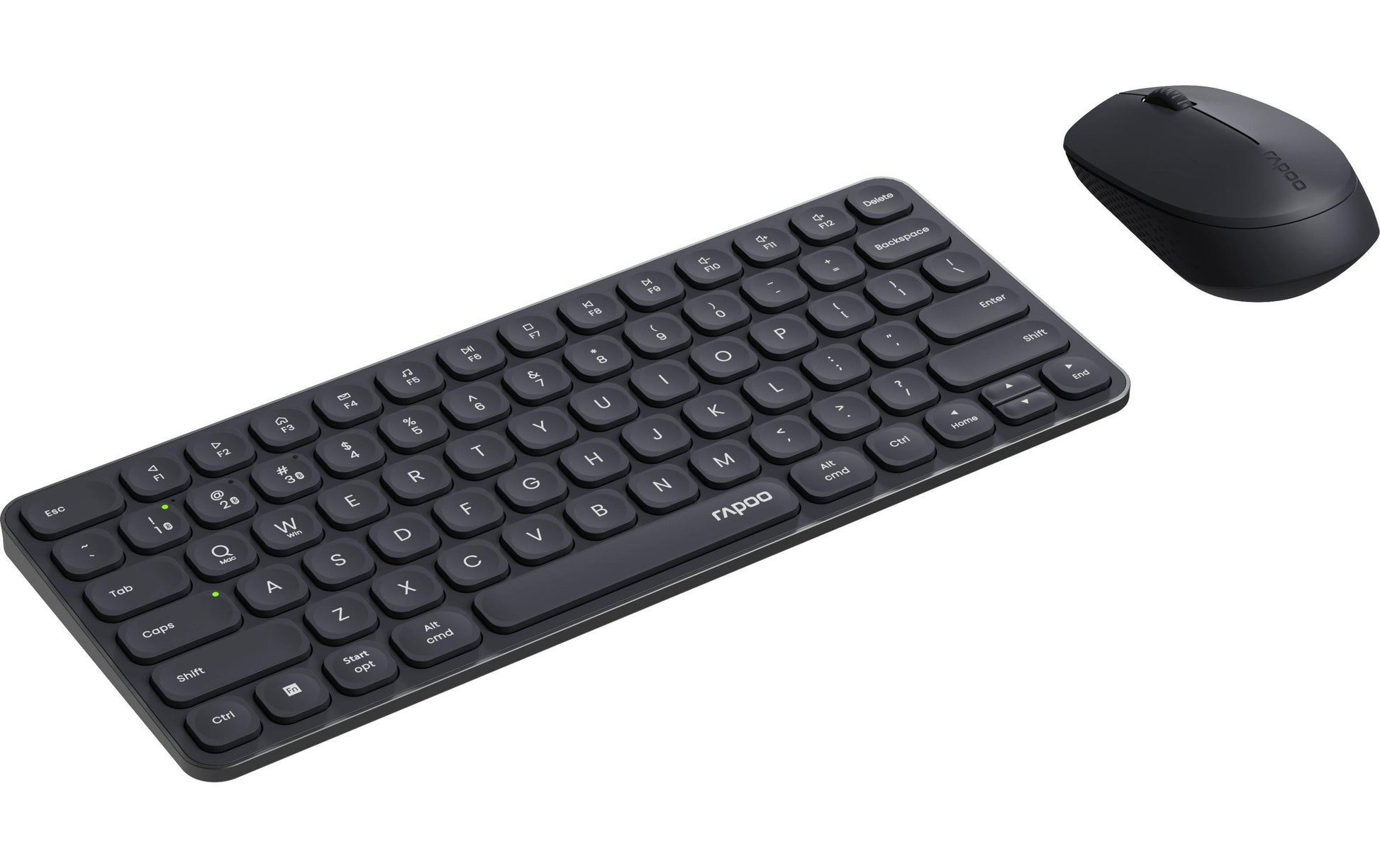 Rapoo 9610M – Tastatur, kabellos (Bluetooth/2,4 GHz), CH-Layout (DE-CH) – für Windows & macOS